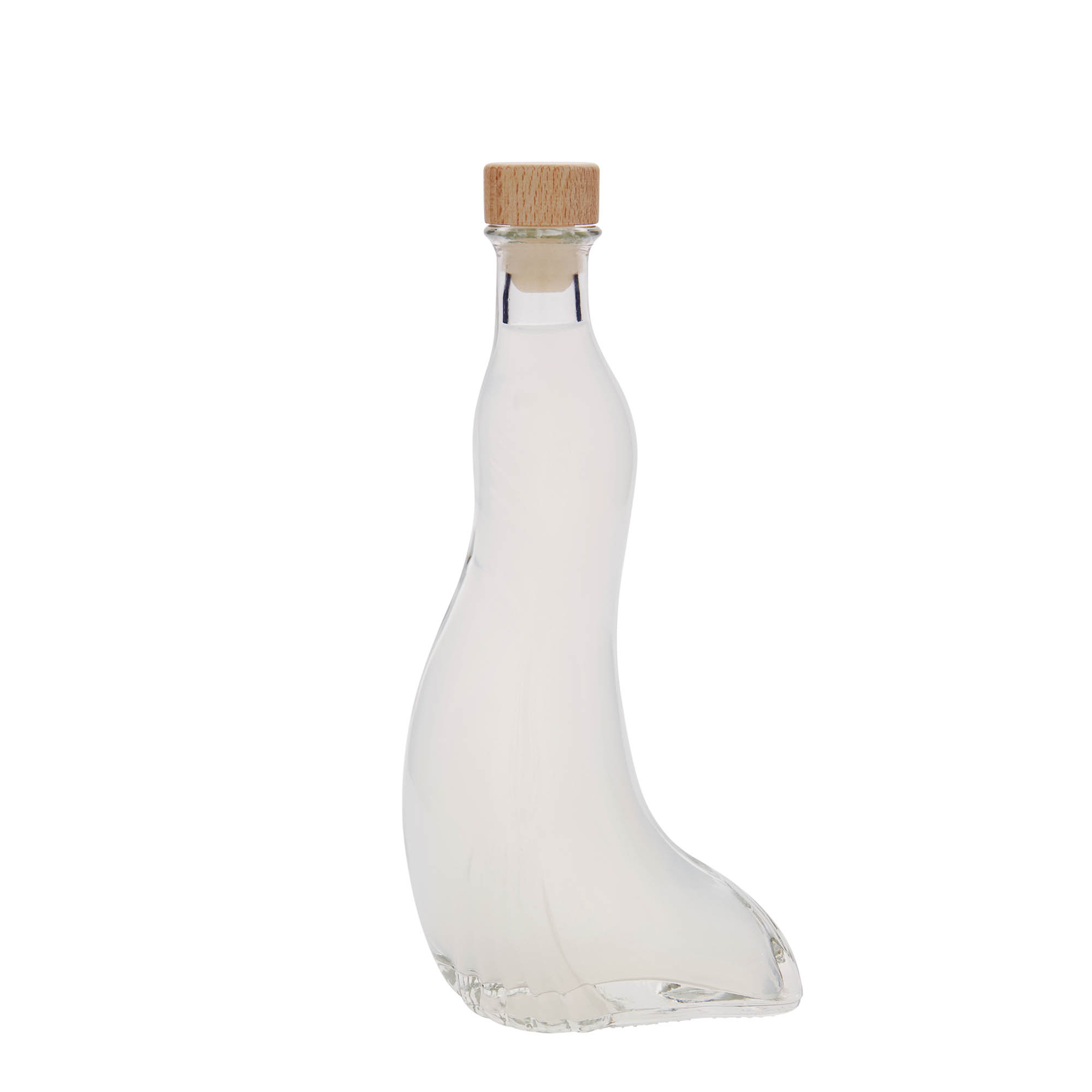 200 ml glass bottle 'Seal', opening: cork 200 ml glass bottle 'Seal', opening: cork