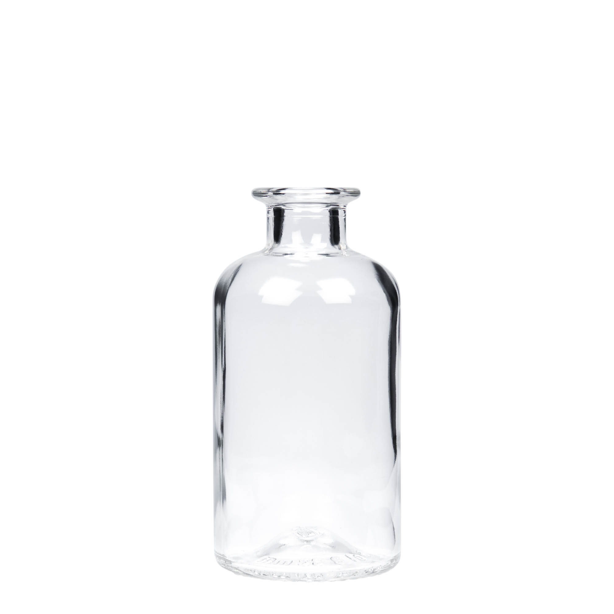 250 ml glass apothecary bottle, closure: cork 250 ml glass apothecary bottle, closure: cork