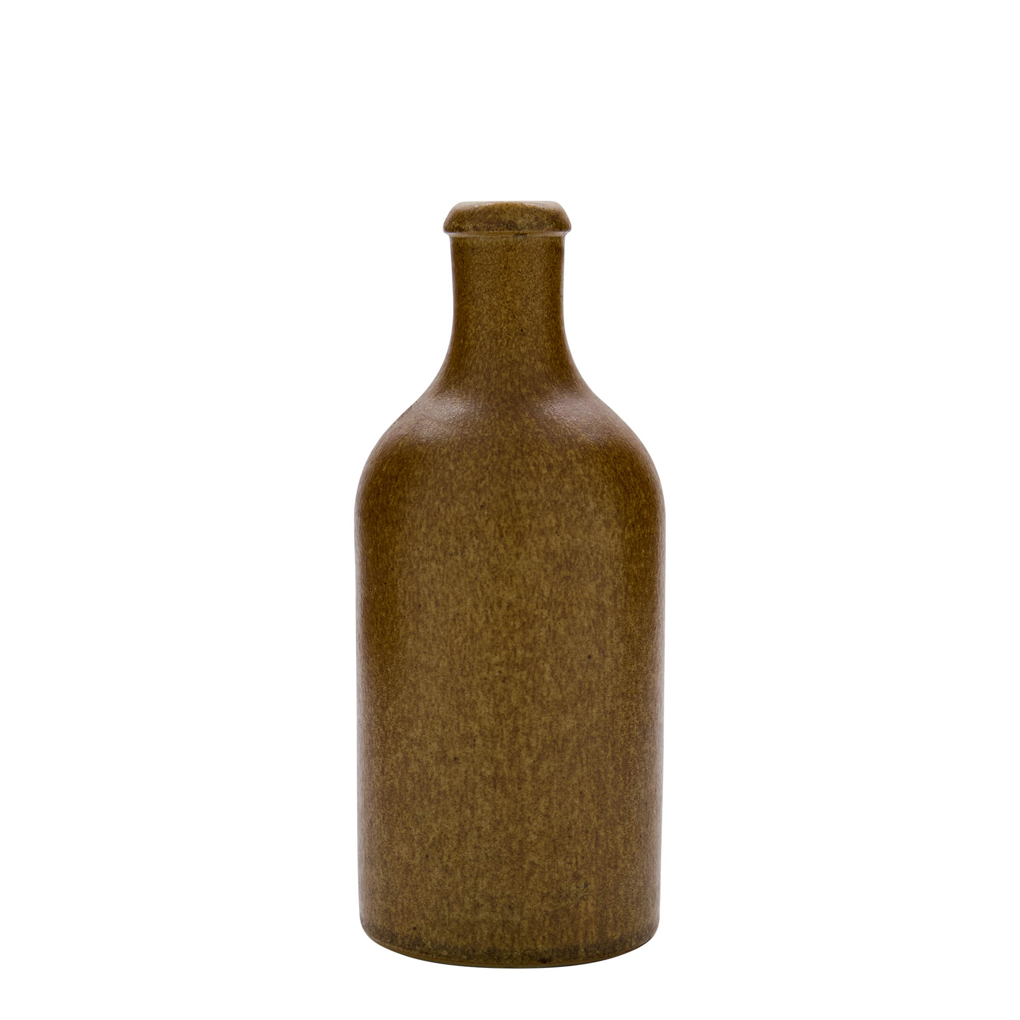 500 ml earthen jug, stoneware, brown crystal, closure: cork 500 ml earthen jug, stoneware, brown crystal, closure: cork