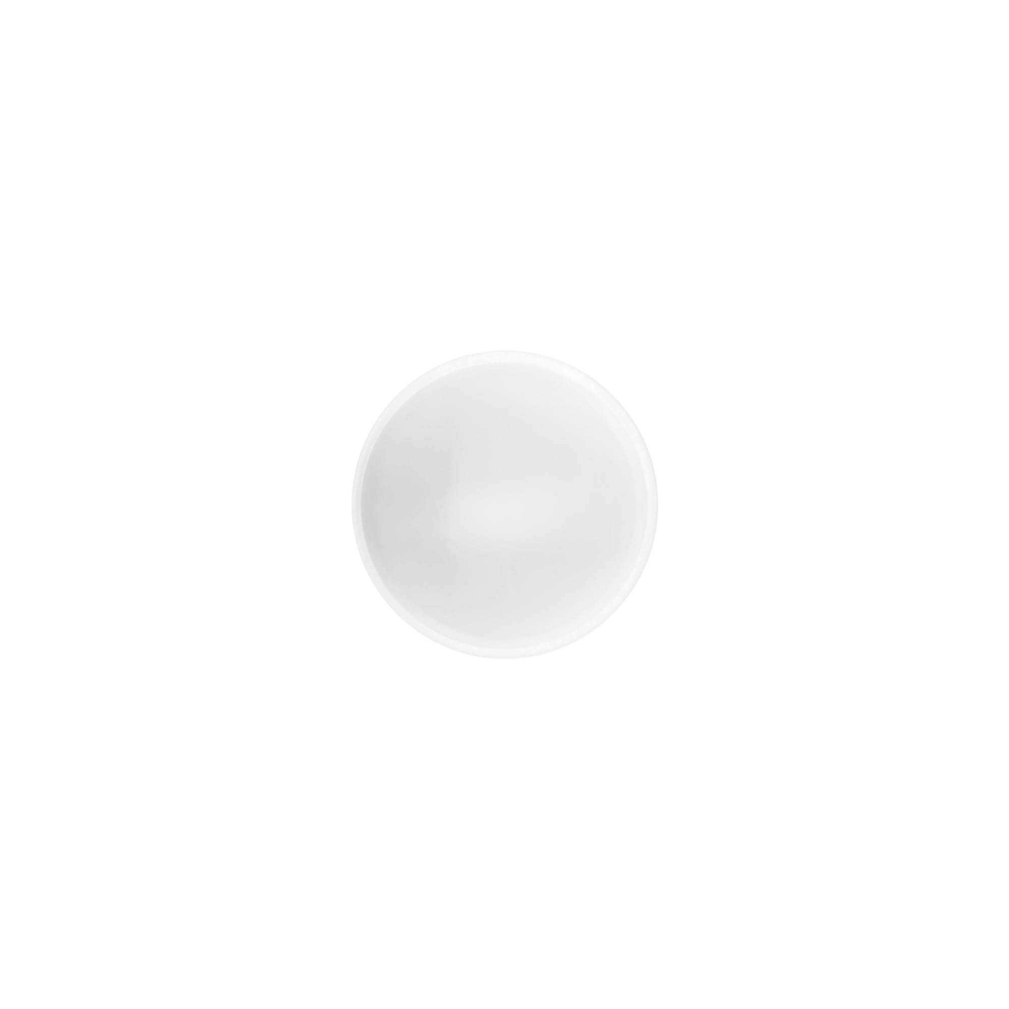 Screw cap 'White Line' 35ml, PP plastic, white