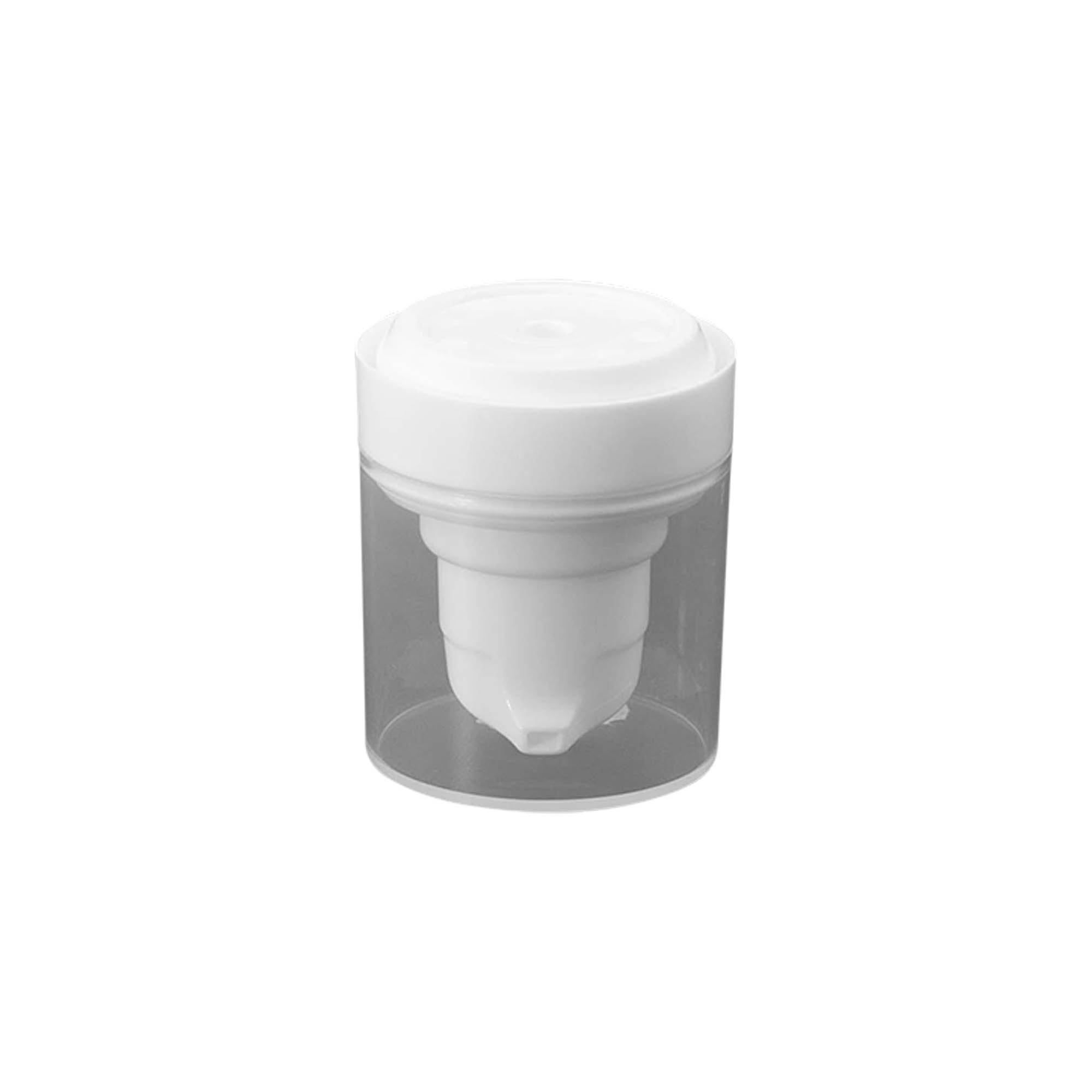 Airless dispenser pump head 'Micro', white PP plastic Airless dispenser pump head 'Micro', white PP plastic