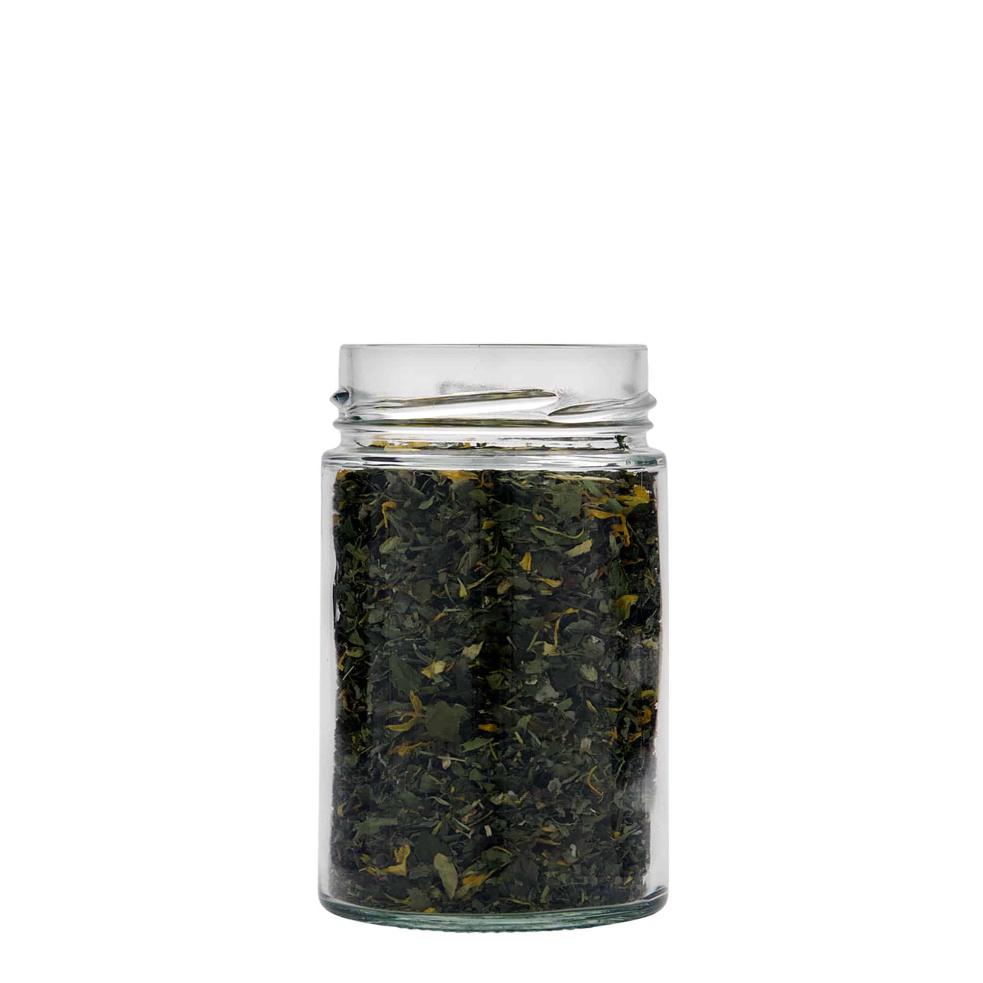327 ml round glass ‘Aurora’, opening: Deep-Twist-off (DTO 66)