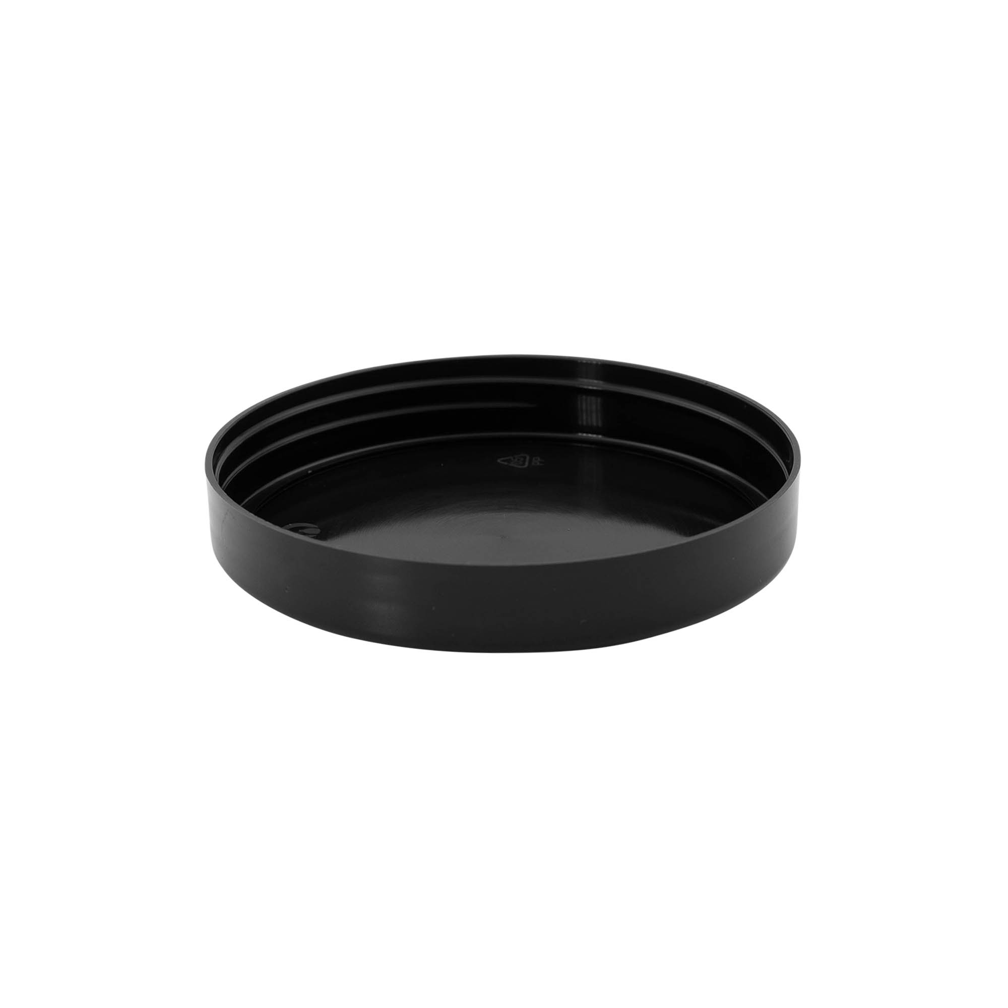 Screw cap, PP plastic, black, for opening: 100/400 Screw cap, PP plastic, black, for opening: 100/400