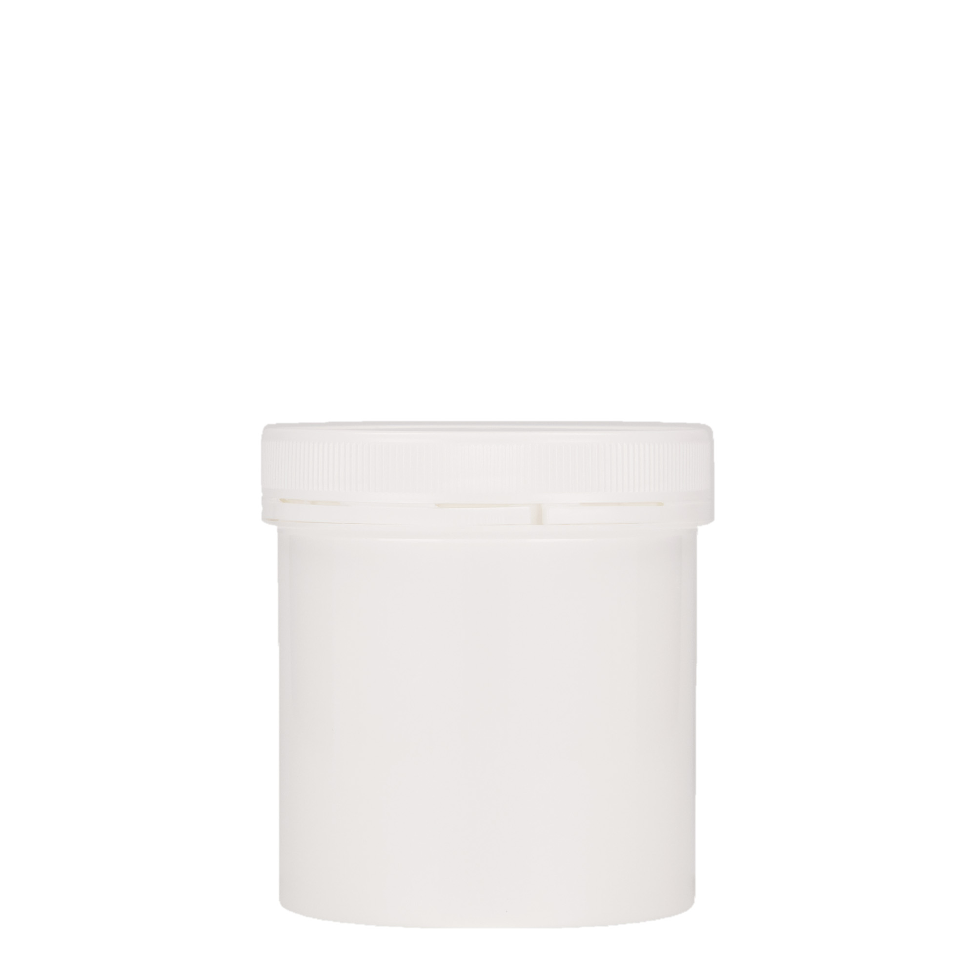 250 ml plastic container 'Securilock', PP, white, opening: screw cap 250 ml plastic container 'Securilock', PP, white, opening: screw cap