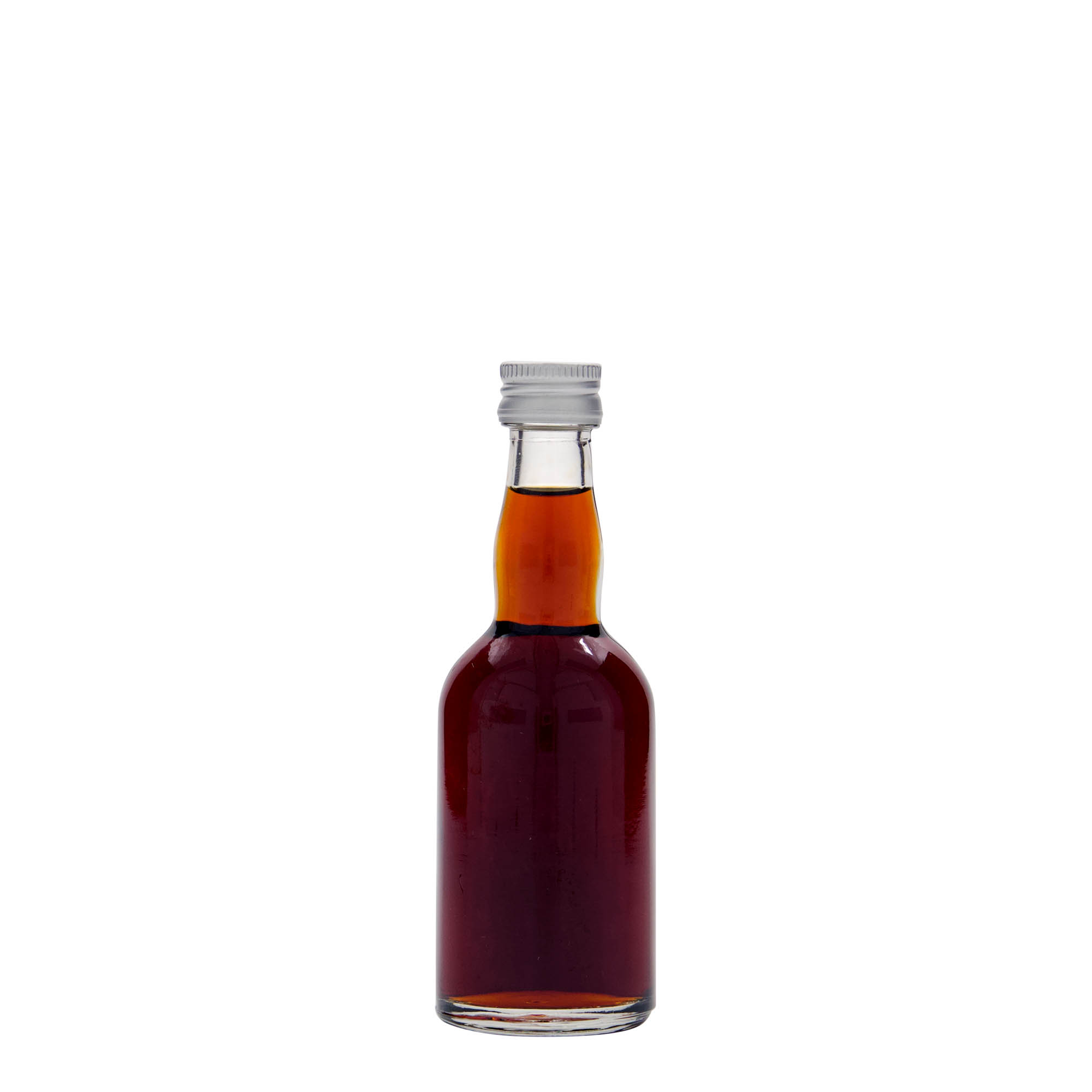 50 ml glass bottle 'Proba', opening: PP 18 50 ml glass bottle 'Proba', opening: PP 18