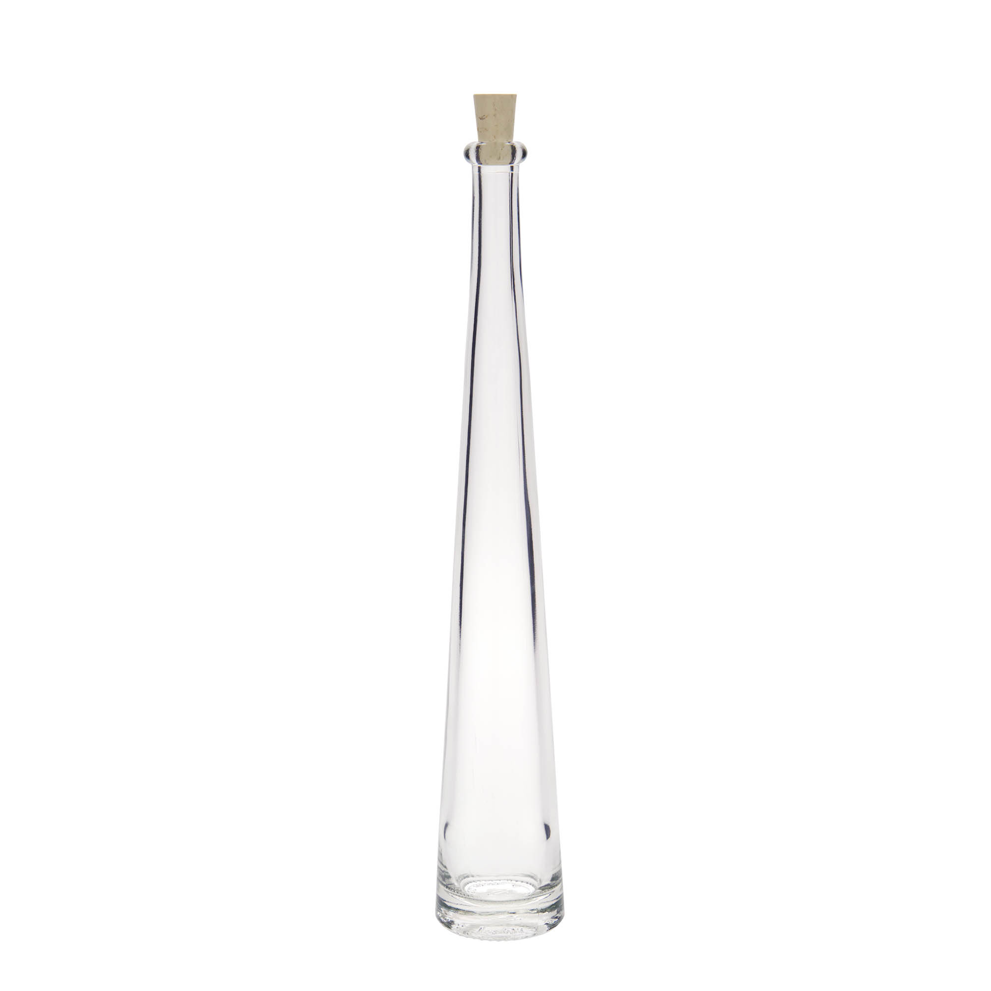 100 ml glass bottle ‘Dama Rondo’, opening: cork