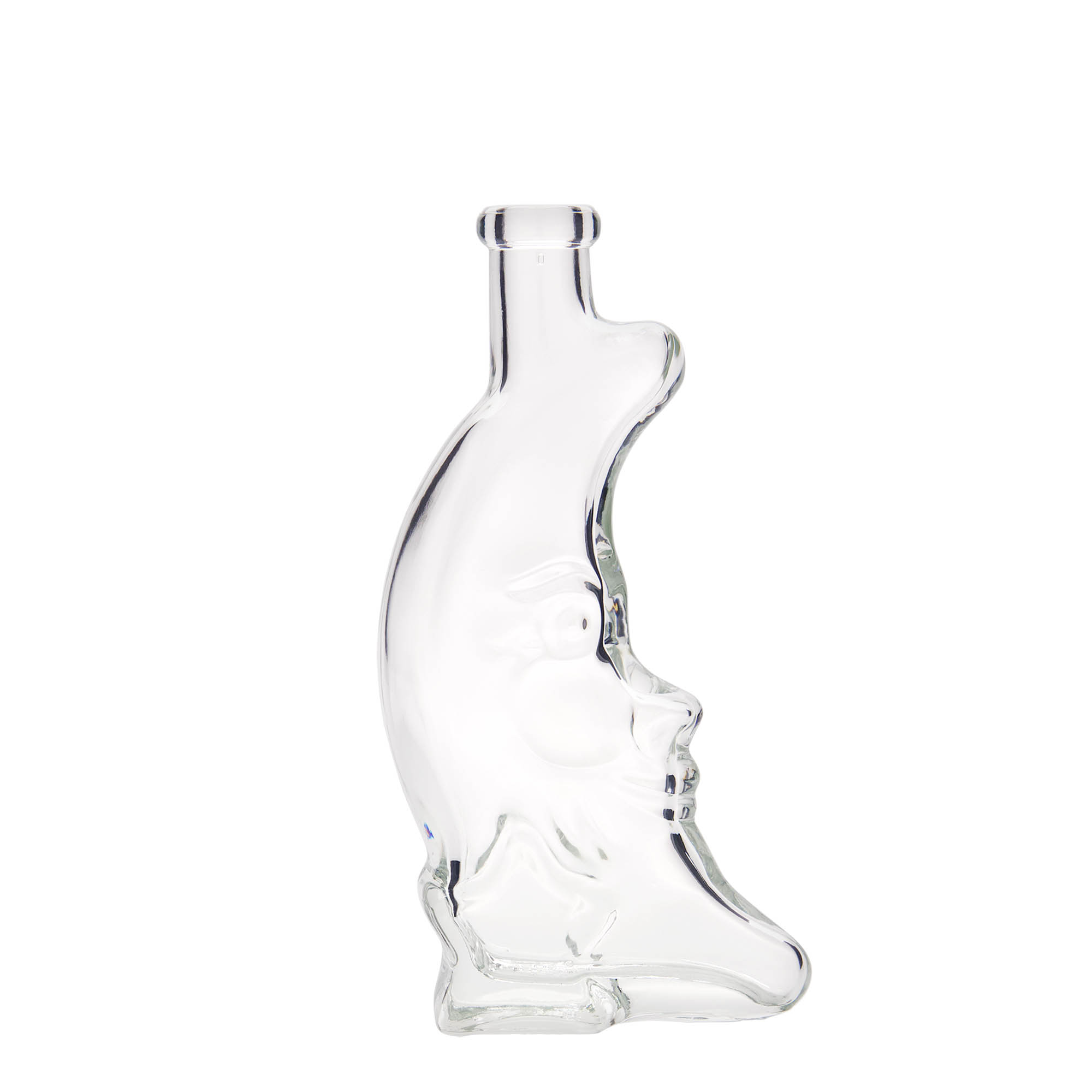 200 ml glass bottle 'Moon', opening: cork