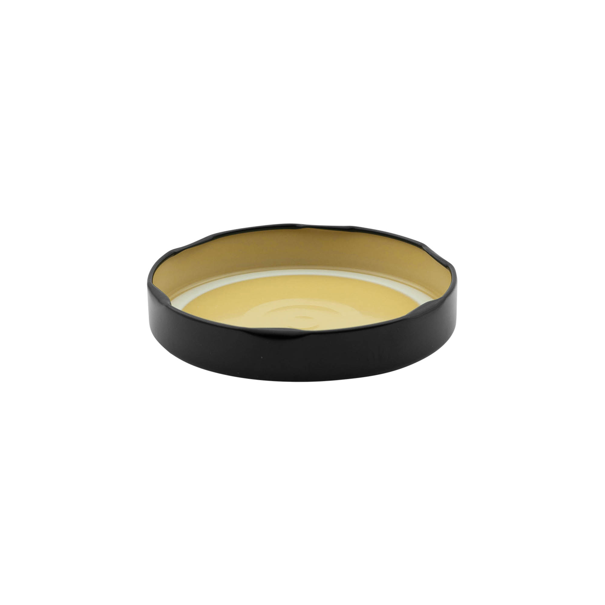 Deep twist-off cap, tinplate, black, for opening: Deep-TO 82 Deep twist-off cap, tinplate, black, for opening: Deep-TO 82