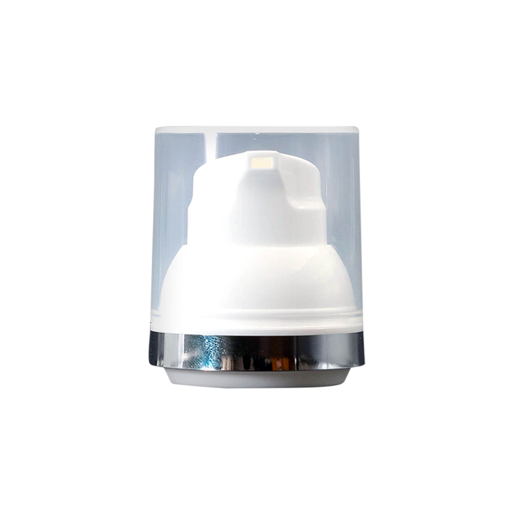 Airless Dispenser Pump Head 'Mezzo', PP Plastic, white Airless Dispenser Pump Head 'Mezzo', PP Plastic, white
