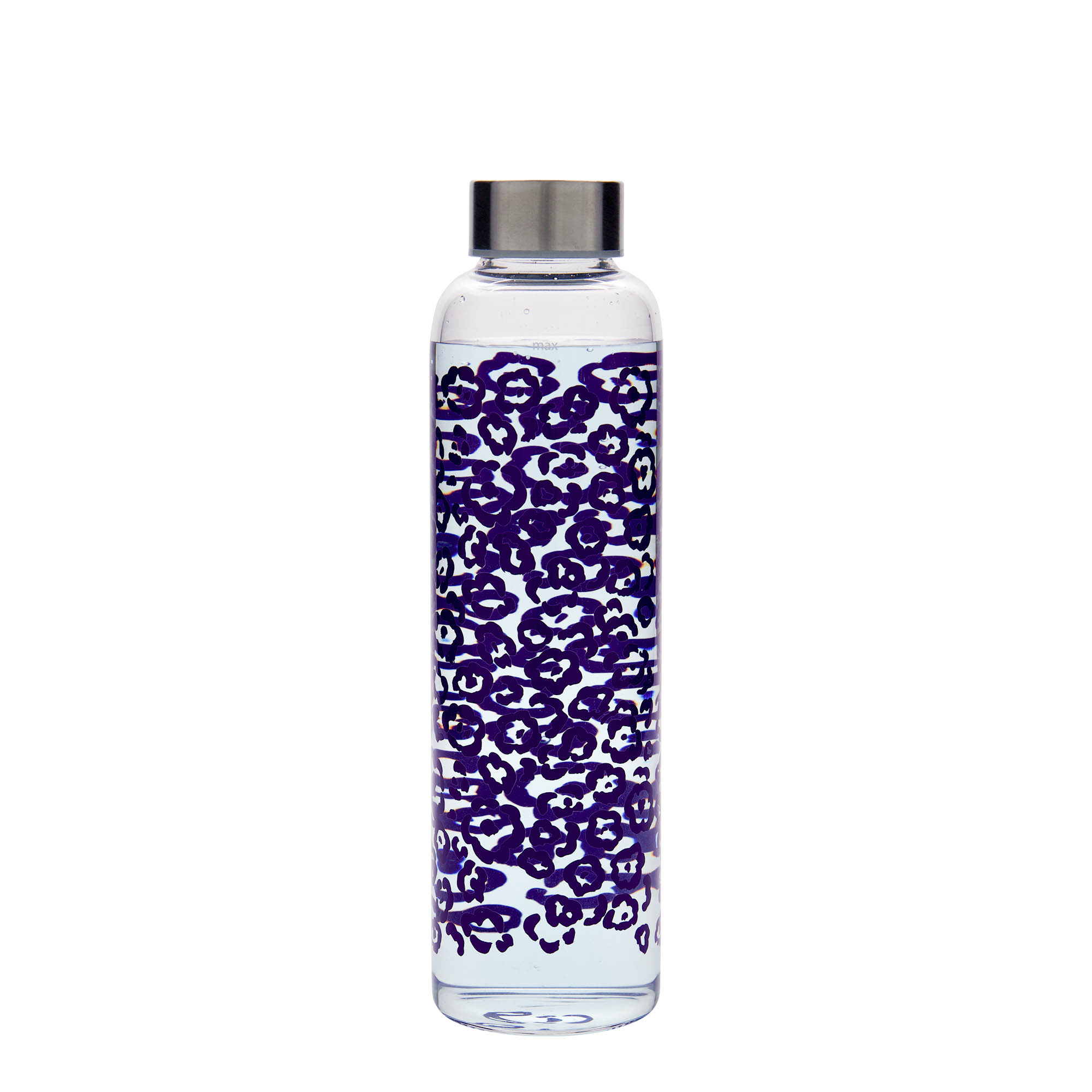 500 ml Drinking Bottle 'Perseus - Purple Flowers', Opening: Screw Cap 500 ml Drinking Bottle 'Perseus - Purple Flowers', Opening: Screw Cap