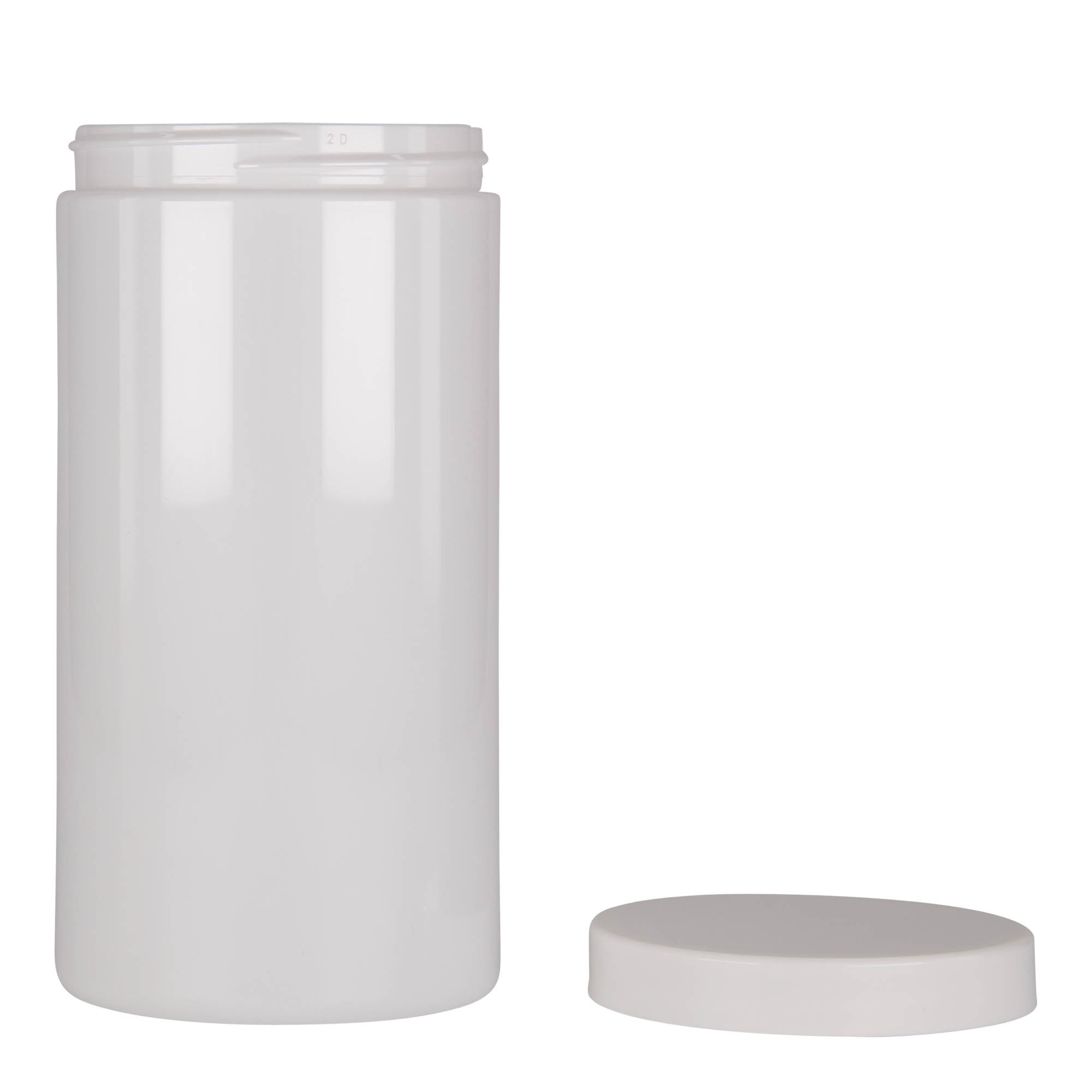 500 ml PET can 'Isabella', white, opening: 70/400