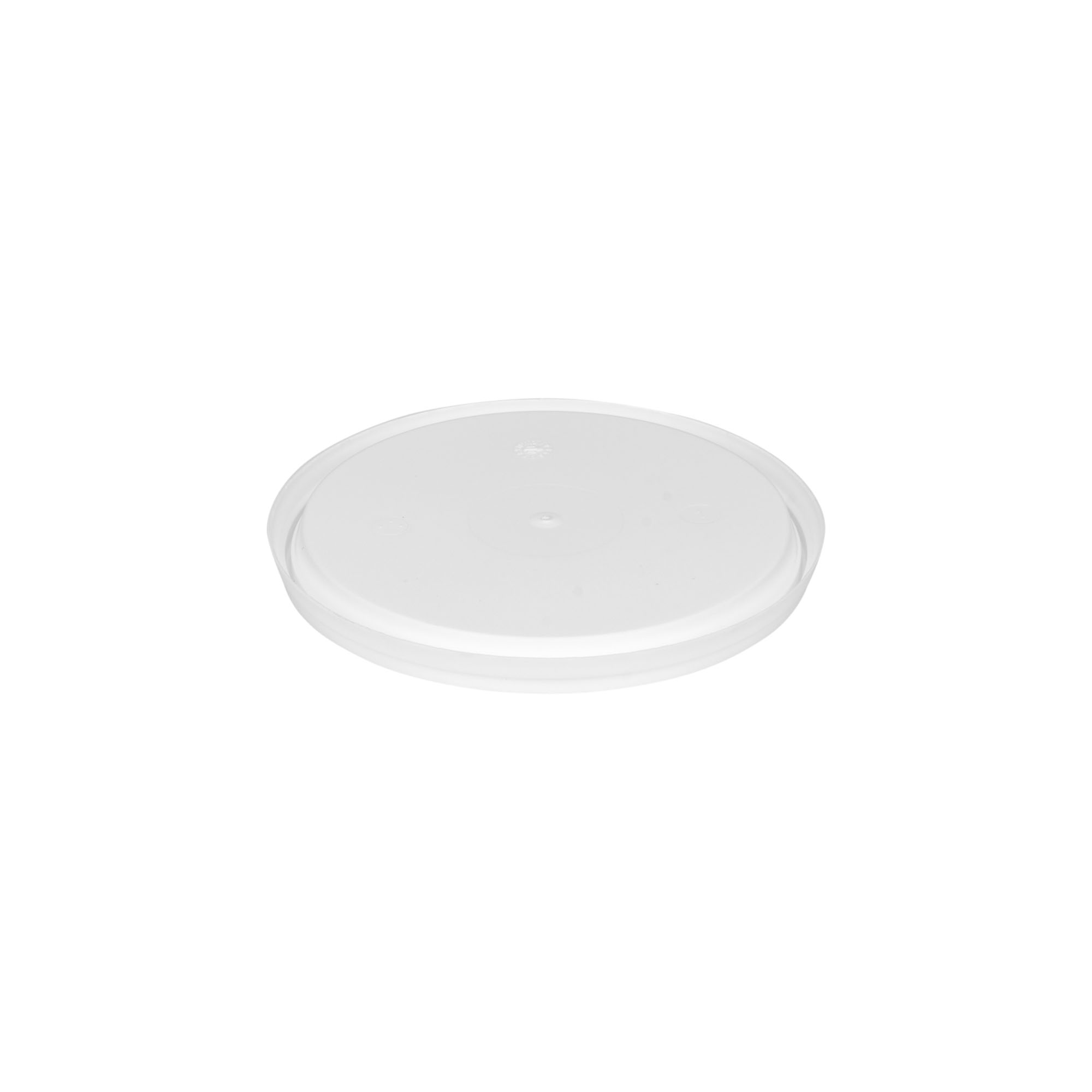 Lid for 0.6 l bucket, PP plastic, white