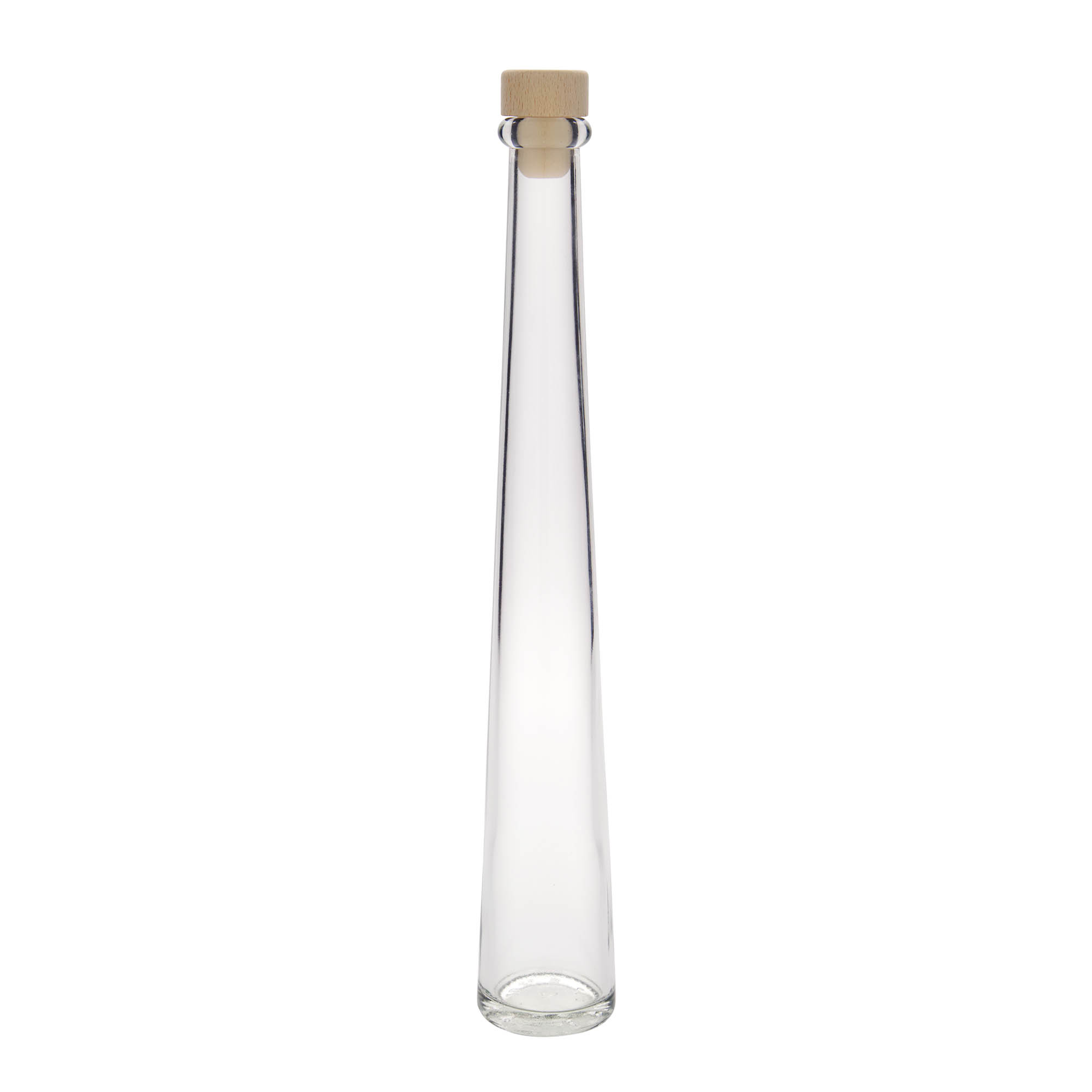 200 ml glass bottle 'Dama Rondo', opening: cork