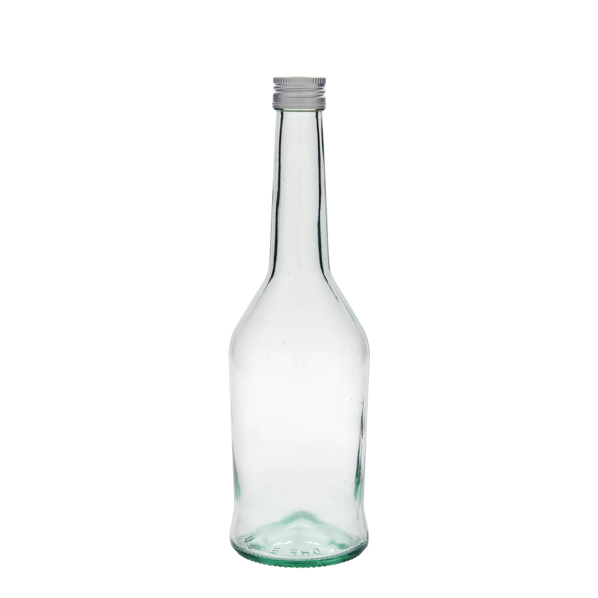 500 ml glass bottle, spirits bottle, opening: PP 28