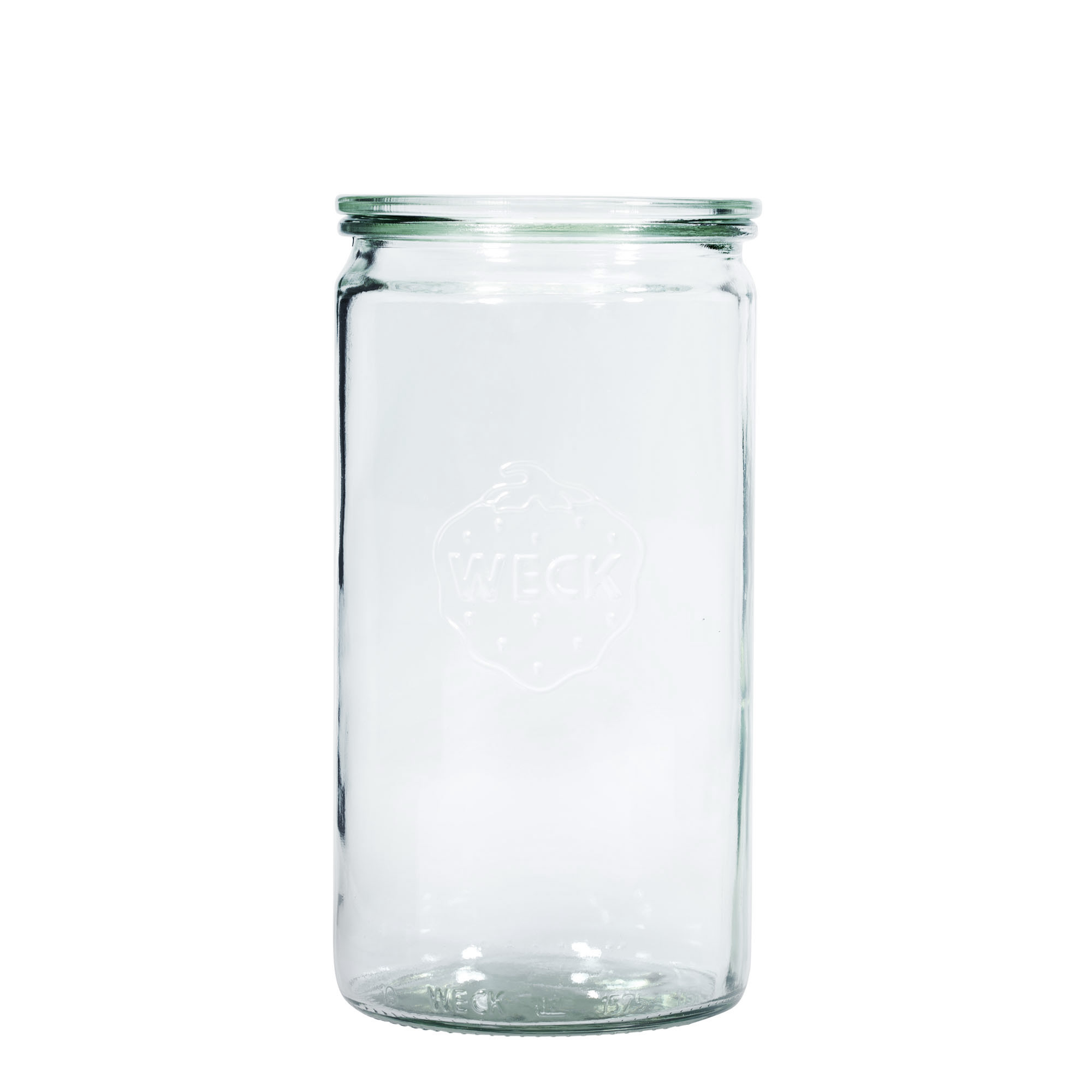 1,575 ml WECK tall cylinder jar, closure: round rim