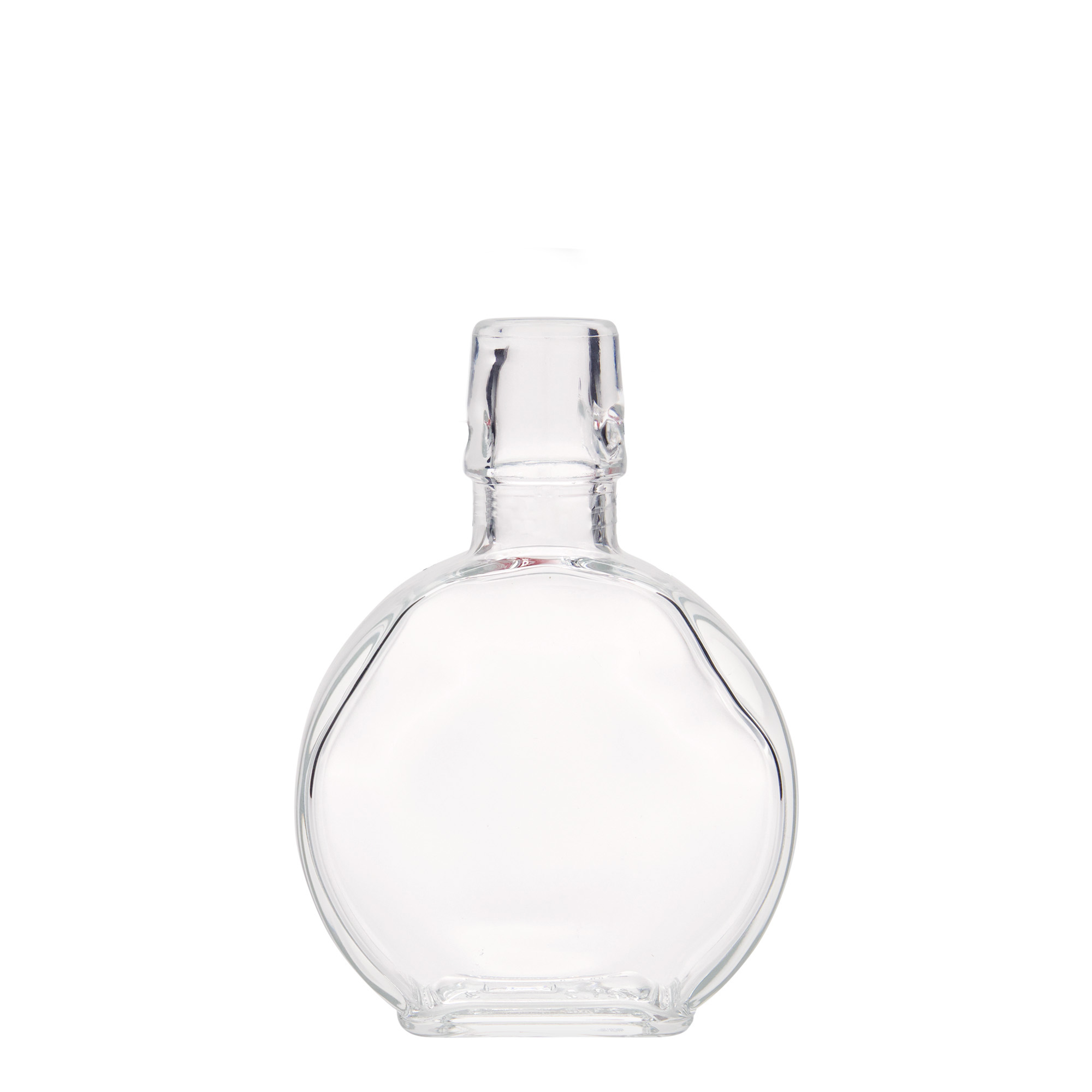 200 ml glass bottle 'Sensatione', rectangular, opening: swing top closure