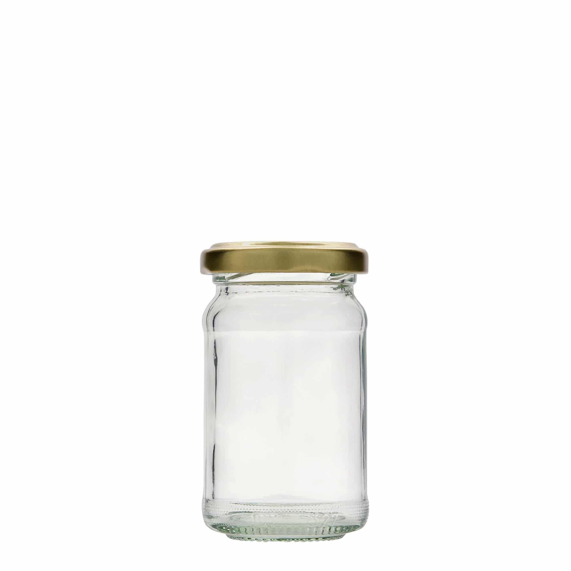 107 ml tall round glass, opening: Twist-off (TO 48)