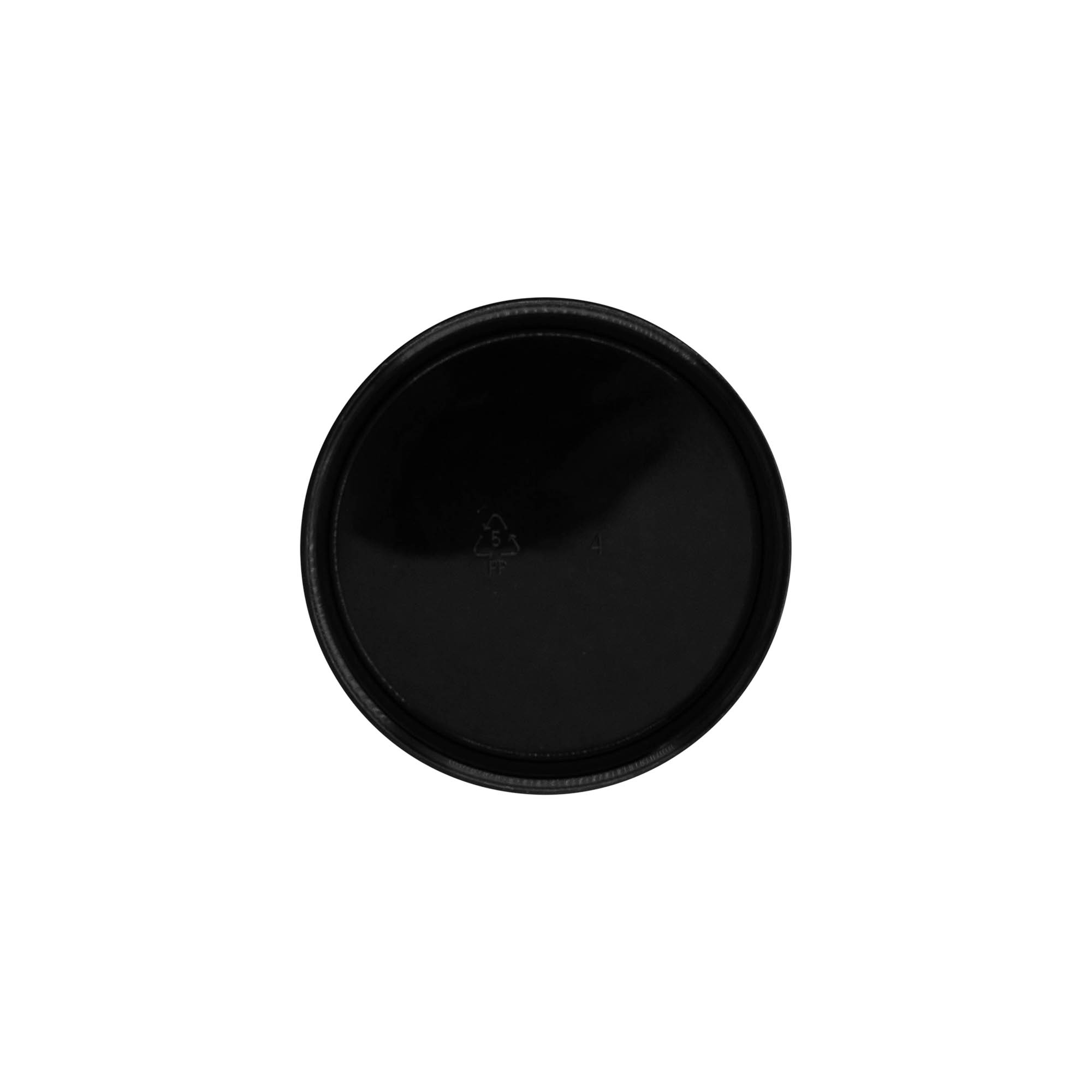 Screw cap, PP plastic, black, for opening: 70/400