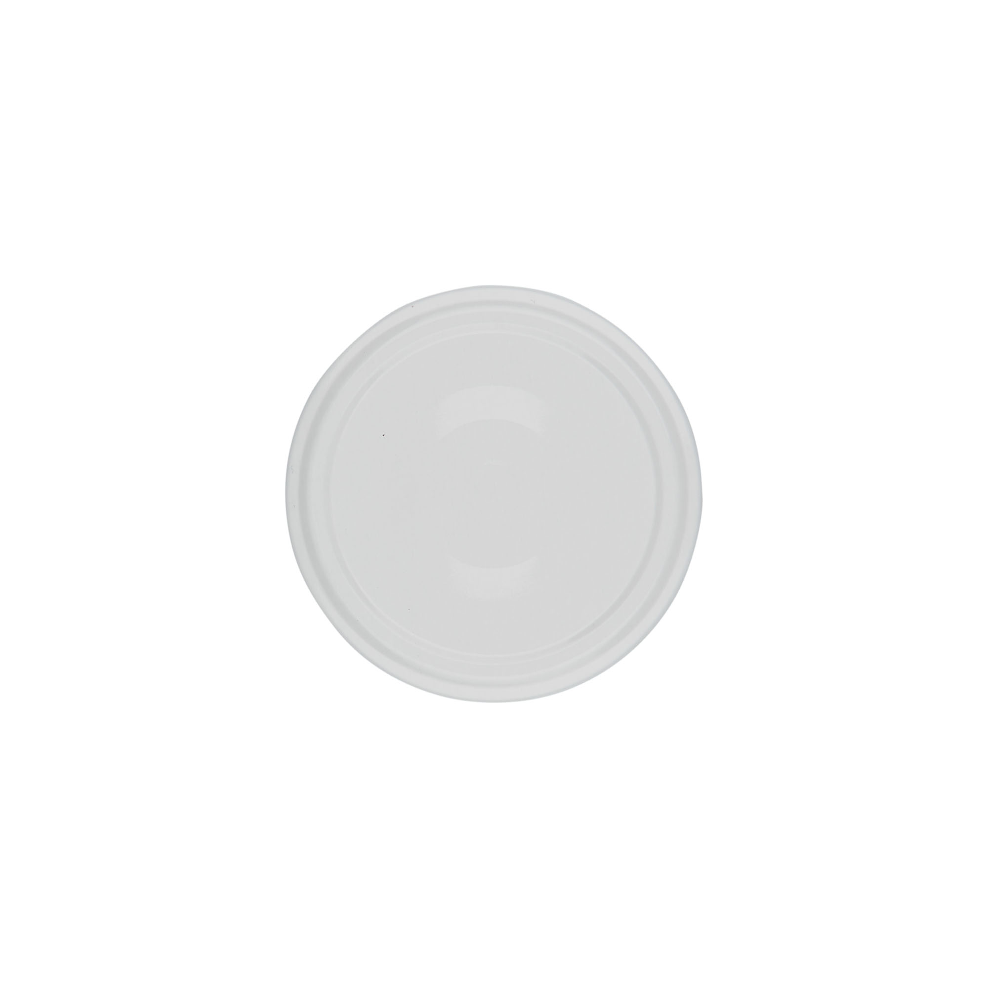 Twist off lid, tinplate, white, for opening: TO 66