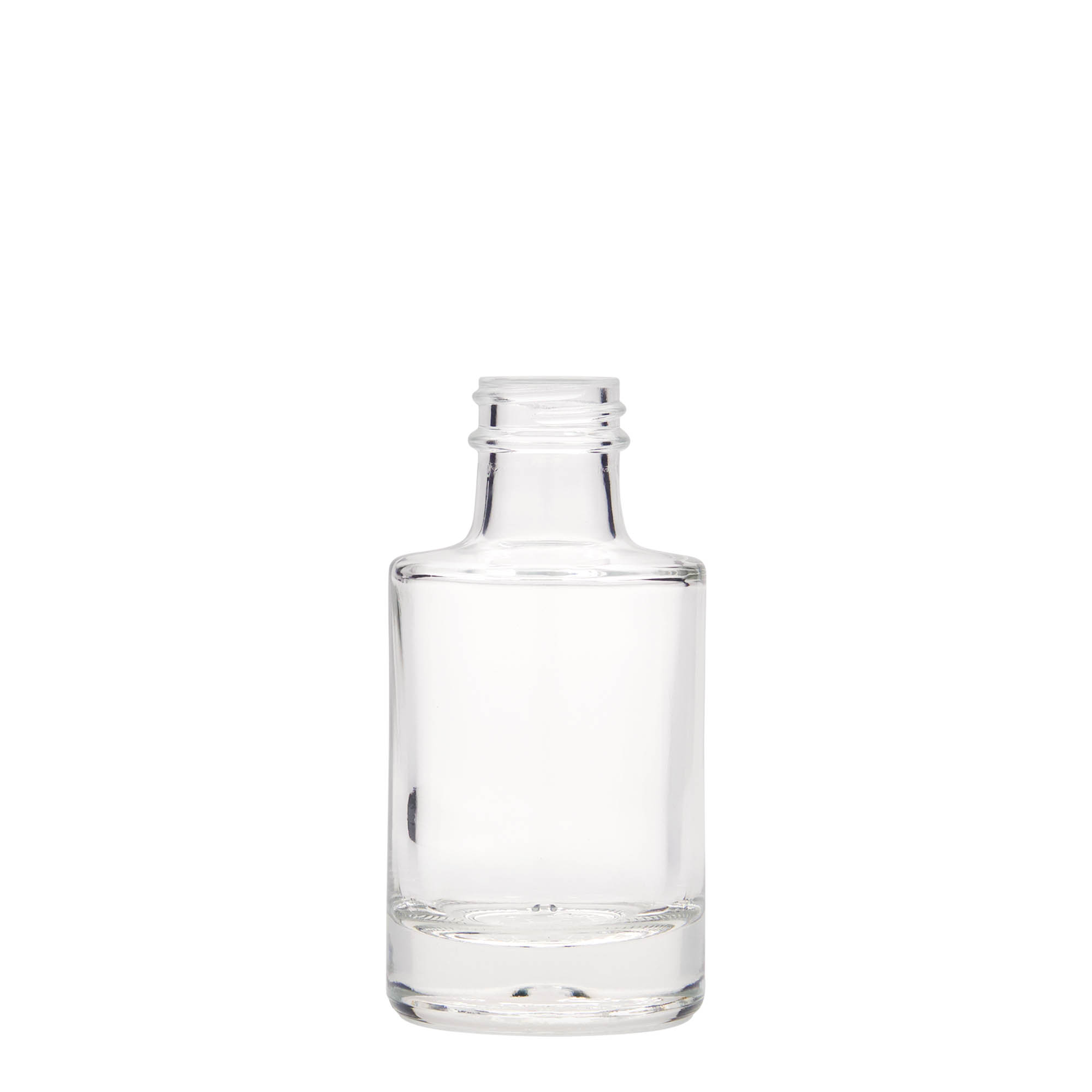 100 ml glass bottle 'Aventura', opening: GPI 28 100 ml glass bottle 'Aventura', opening: GPI 28