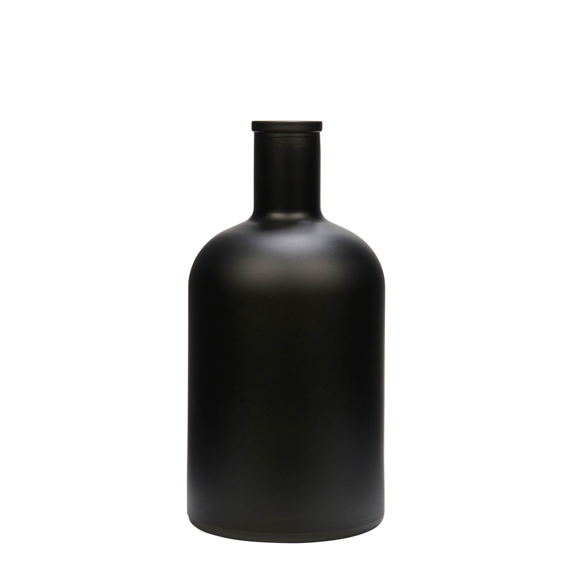700 ml glass bottle 'Gerardino', black, opening: cork 700 ml glass bottle 'Gerardino', black, opening: cork
