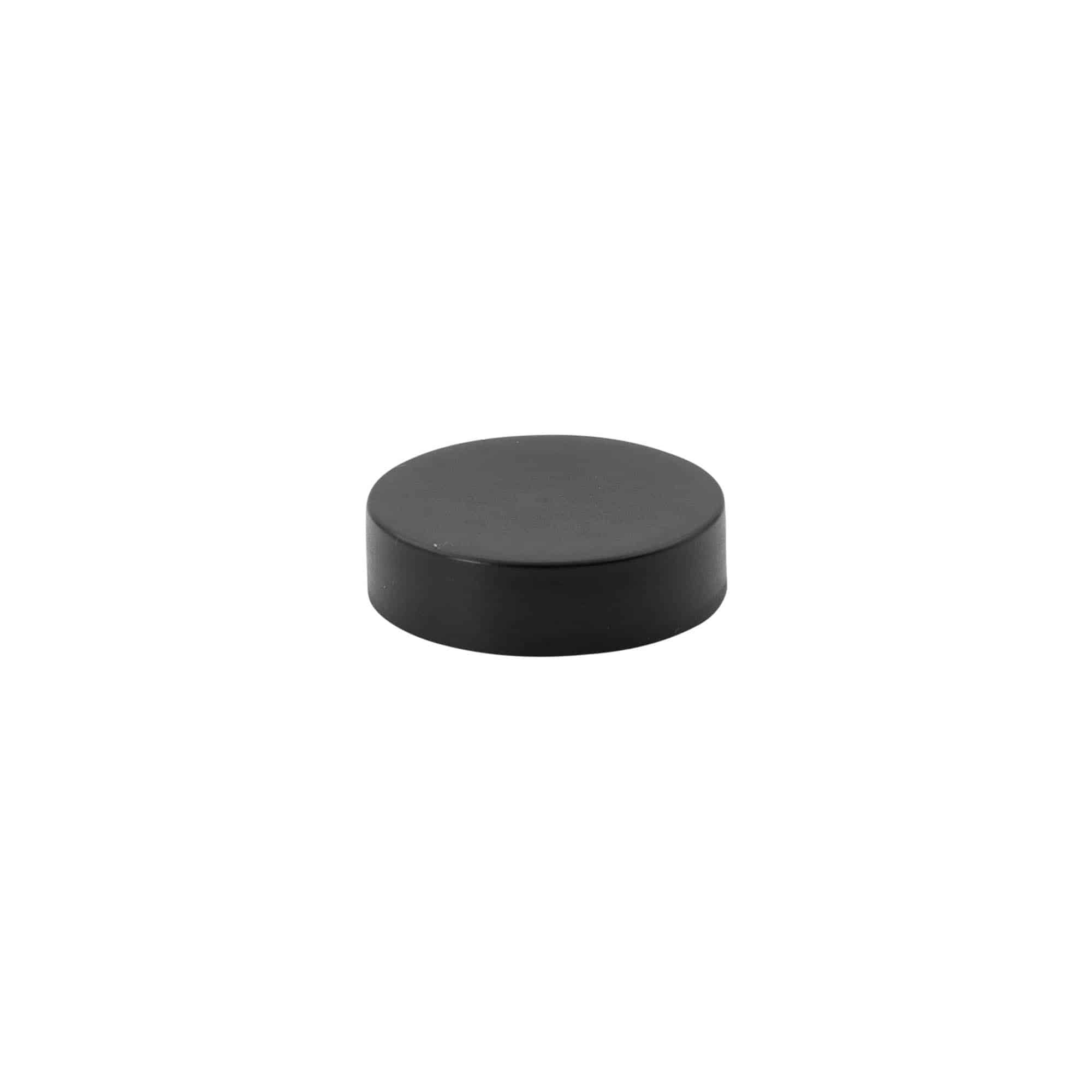 Screw cap for 30 ml ‘Antonella’, PP plastic, black