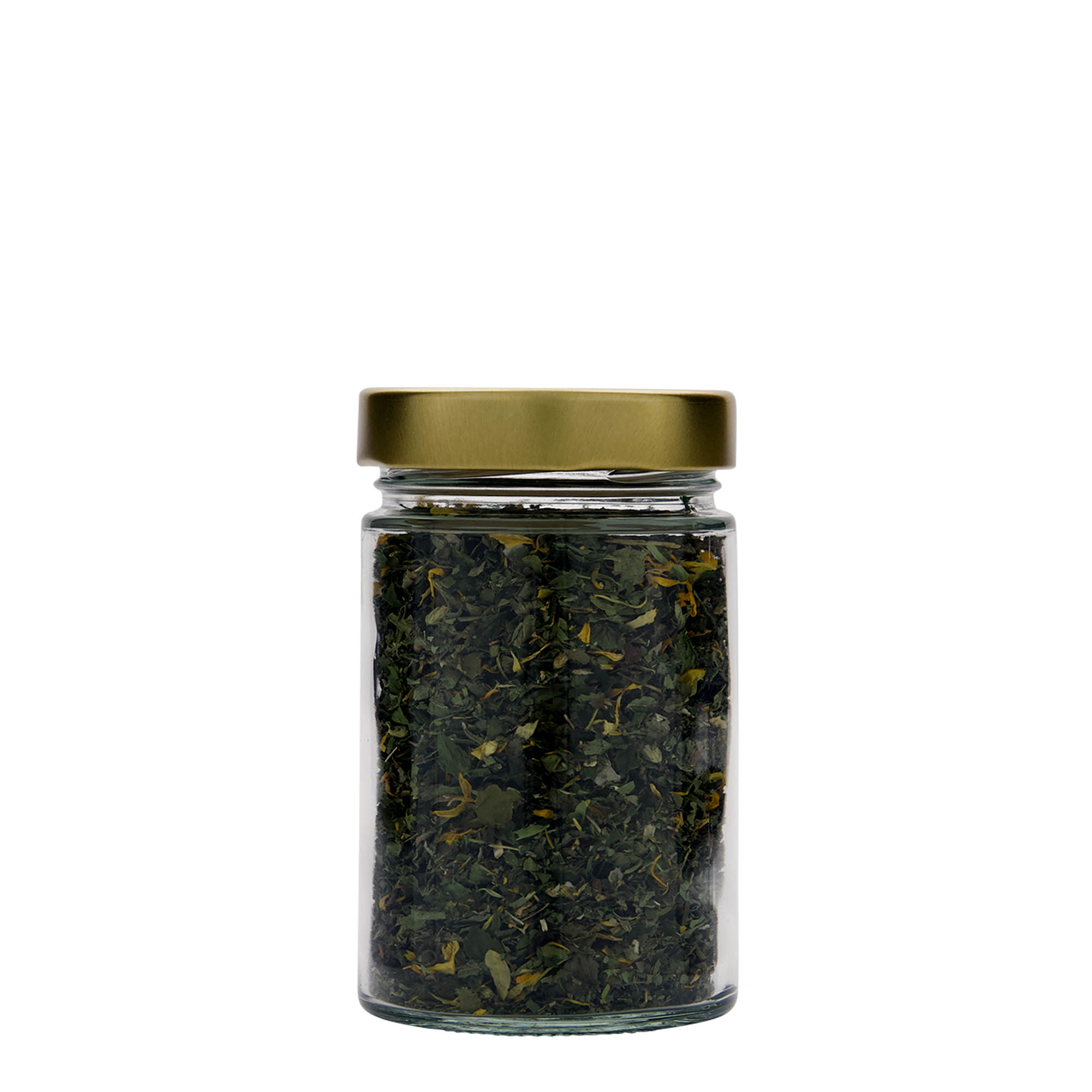 327 ml round glass 'Aurora', opening: Deep-Twist-Off (DTO 66)