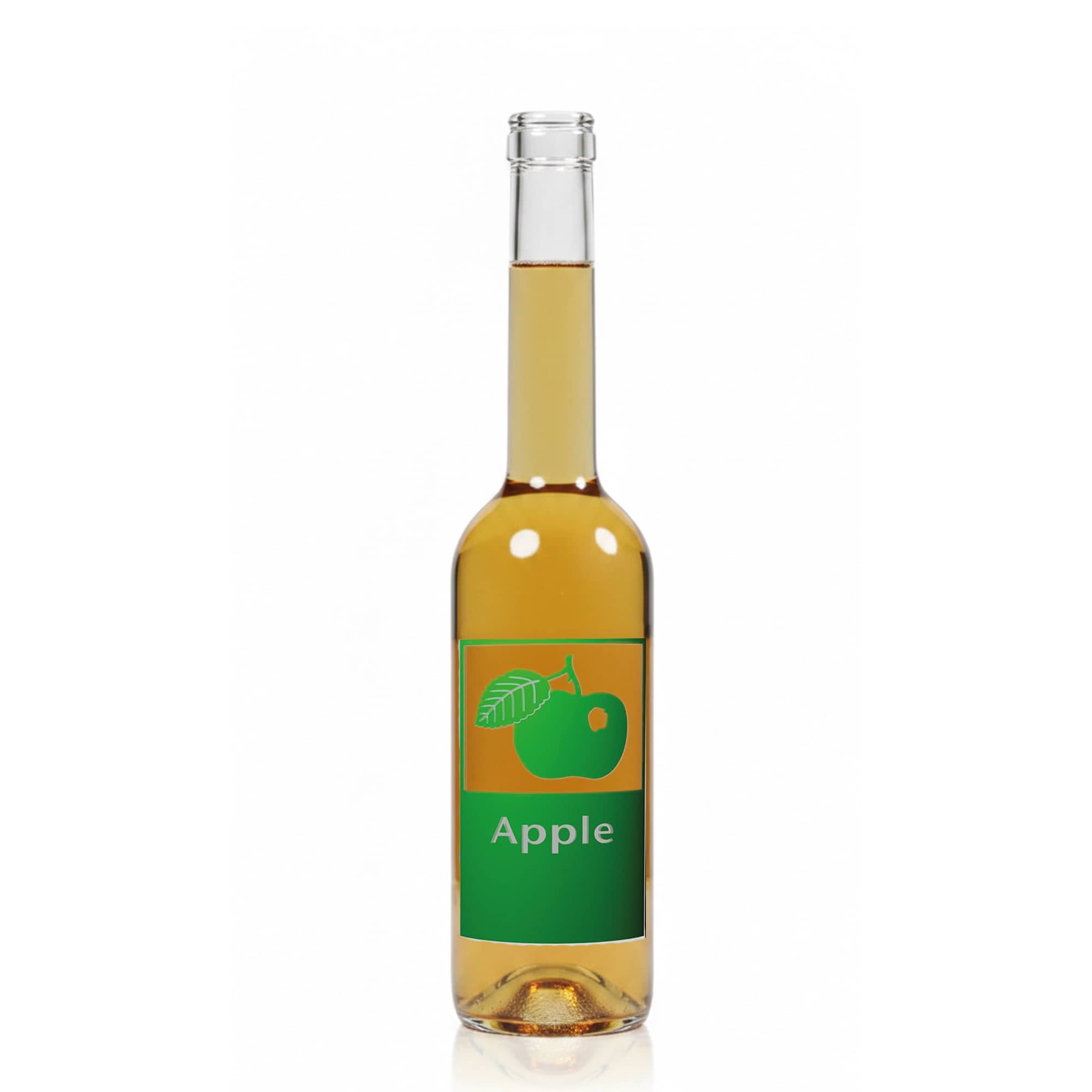500 ml glass bottle ‘Opera’, design: Apple, opening: cork