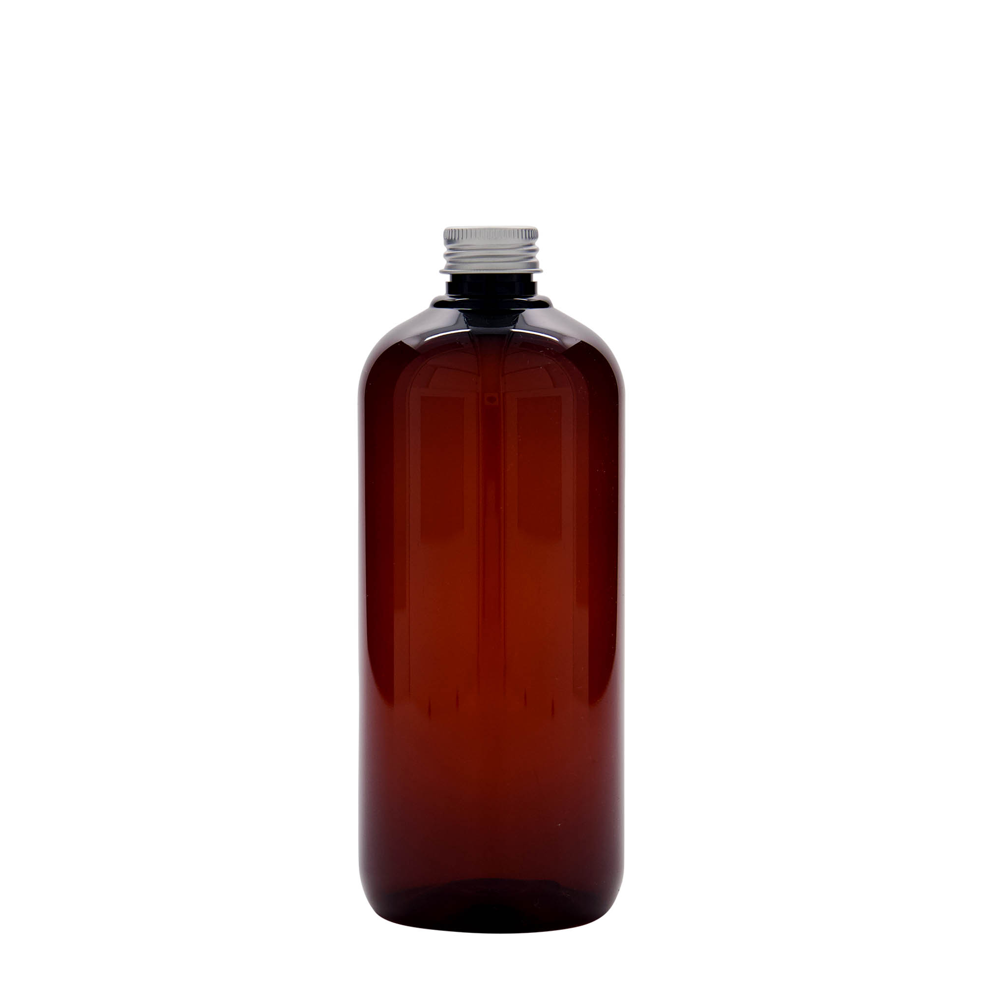500 ml recycled plastic bottle 'Victor's Best', PCR, brown, neck: 24/410 500 ml recycled plastic bottle 'Victor's Best', PCR, brown, neck: 24/410