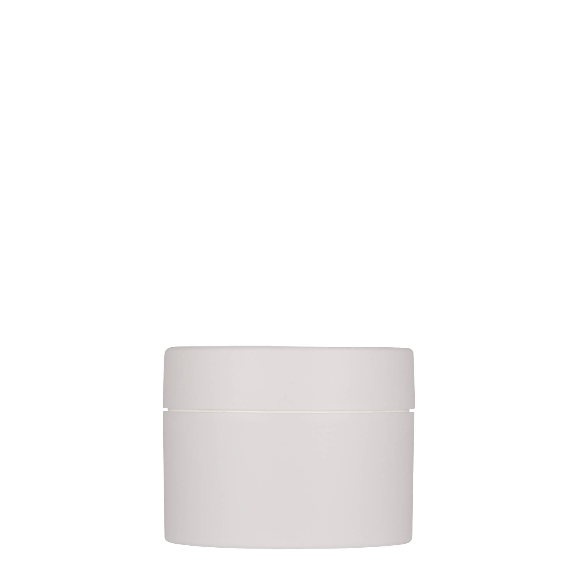 100 ml plastic jar 'Antonella', PP, white, opening: screw cap 100 ml plastic jar 'Antonella', PP, white, opening: screw cap