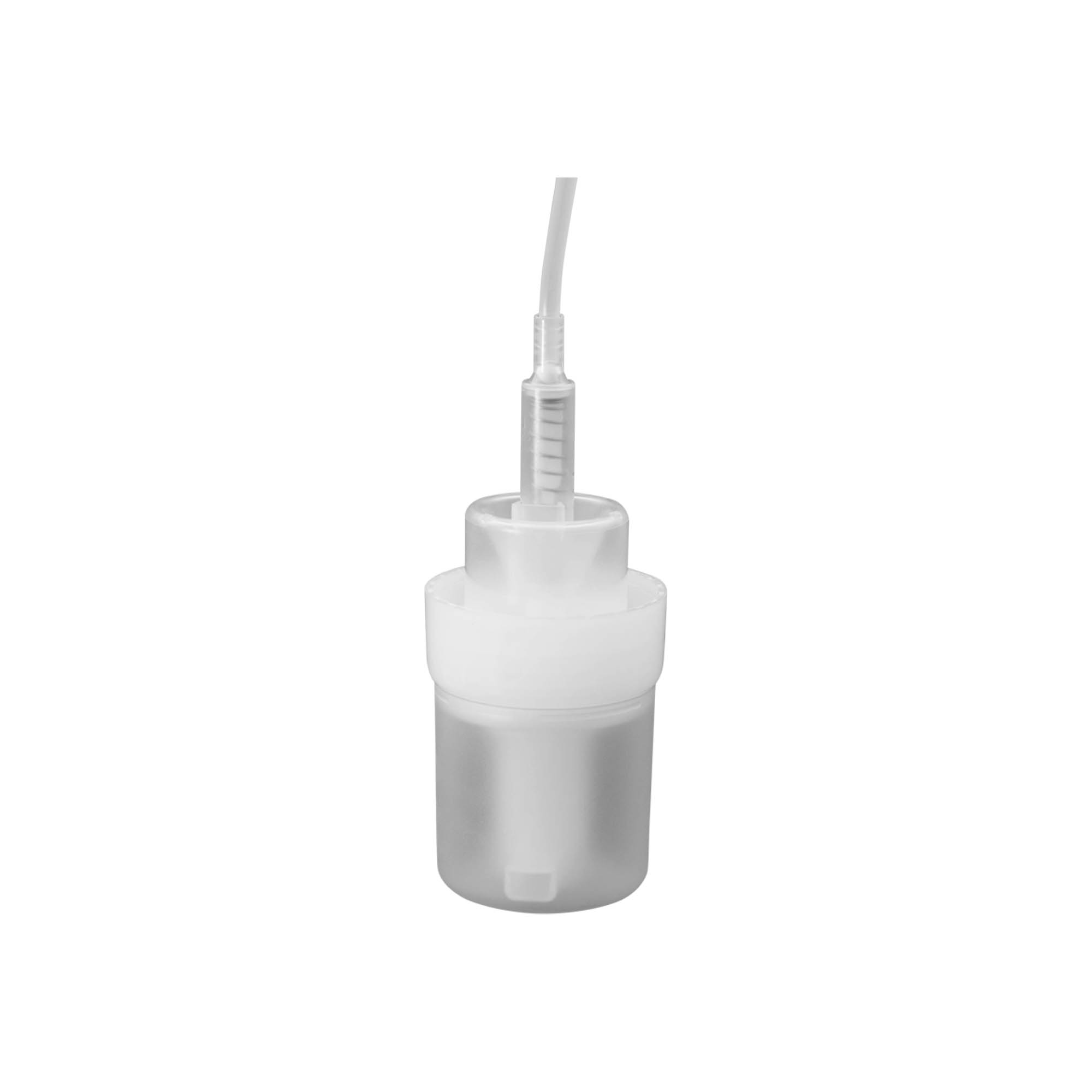 Dispenser cap for 100 ml 'Foamer', PP plastic, white, for opening: screw cap Dispenser cap for 100 ml 'Foamer', PP plastic, white, for opening: screw cap