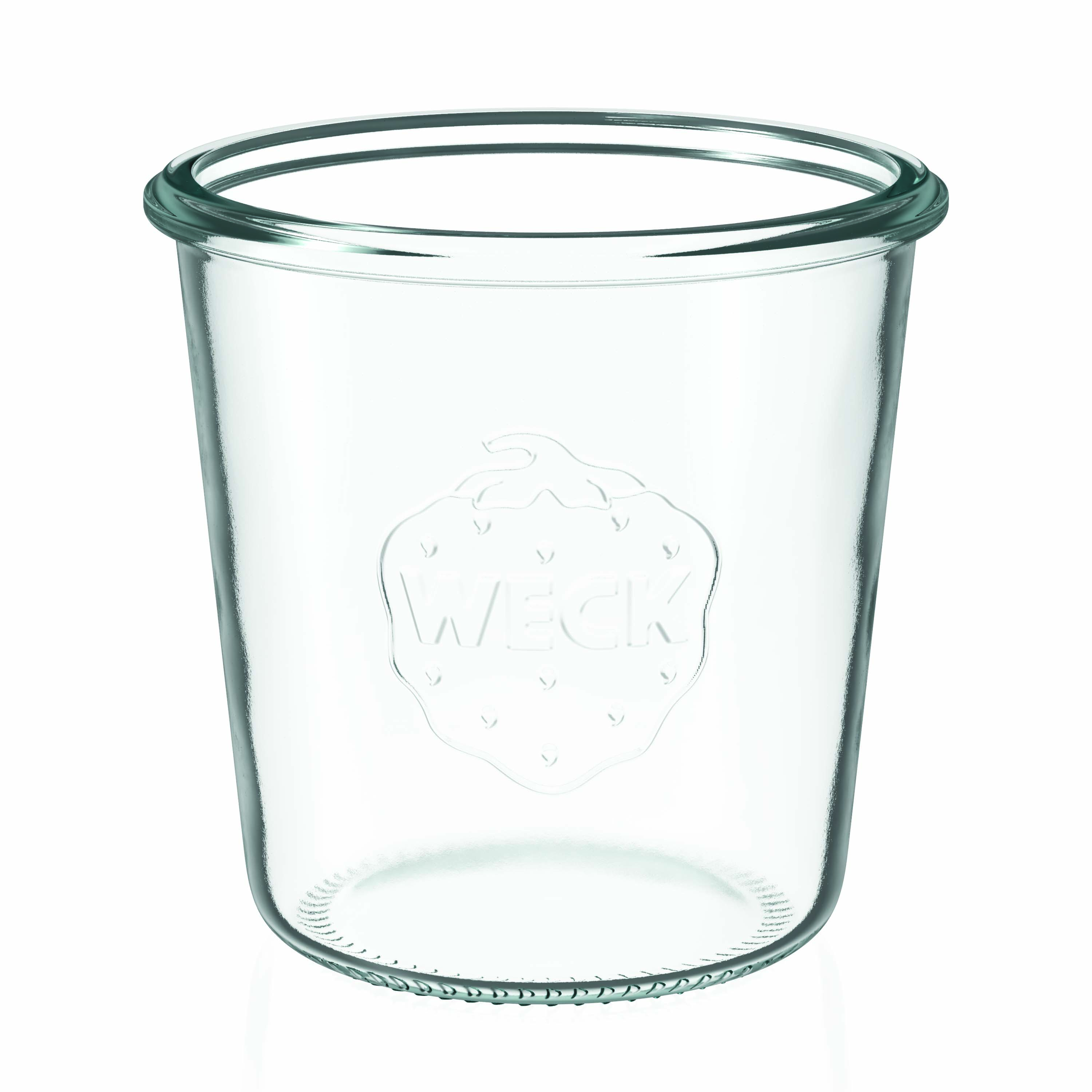 580 ml WECK inverted glass, opening: round rim