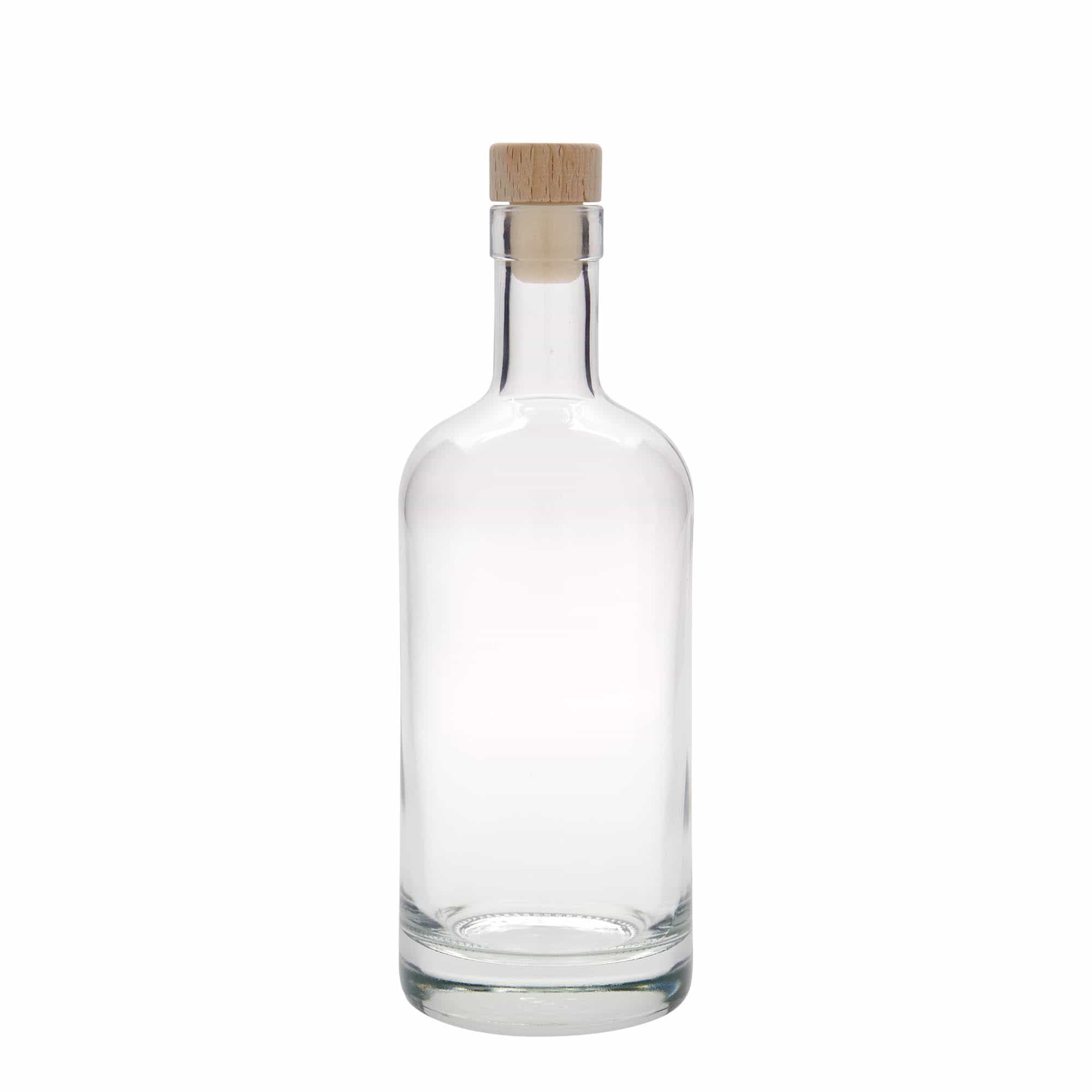 500 ml glass bottle ‘Linea Uno’, opening: cork