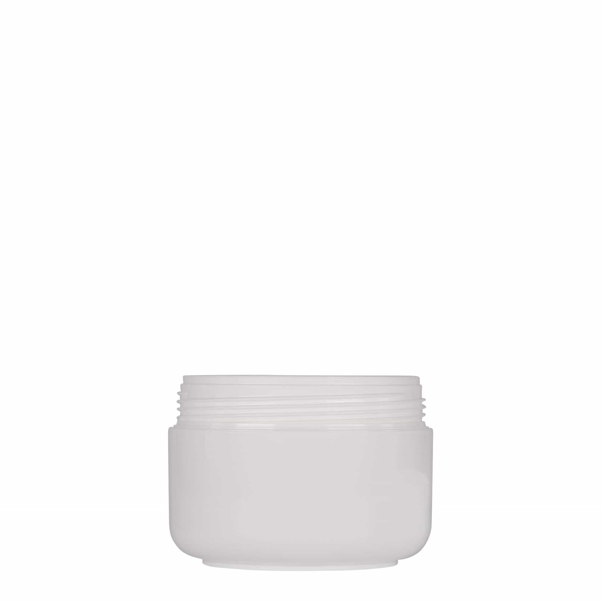150 ml plastic jar ‘Bianca’, PP, white, opening: screw cap