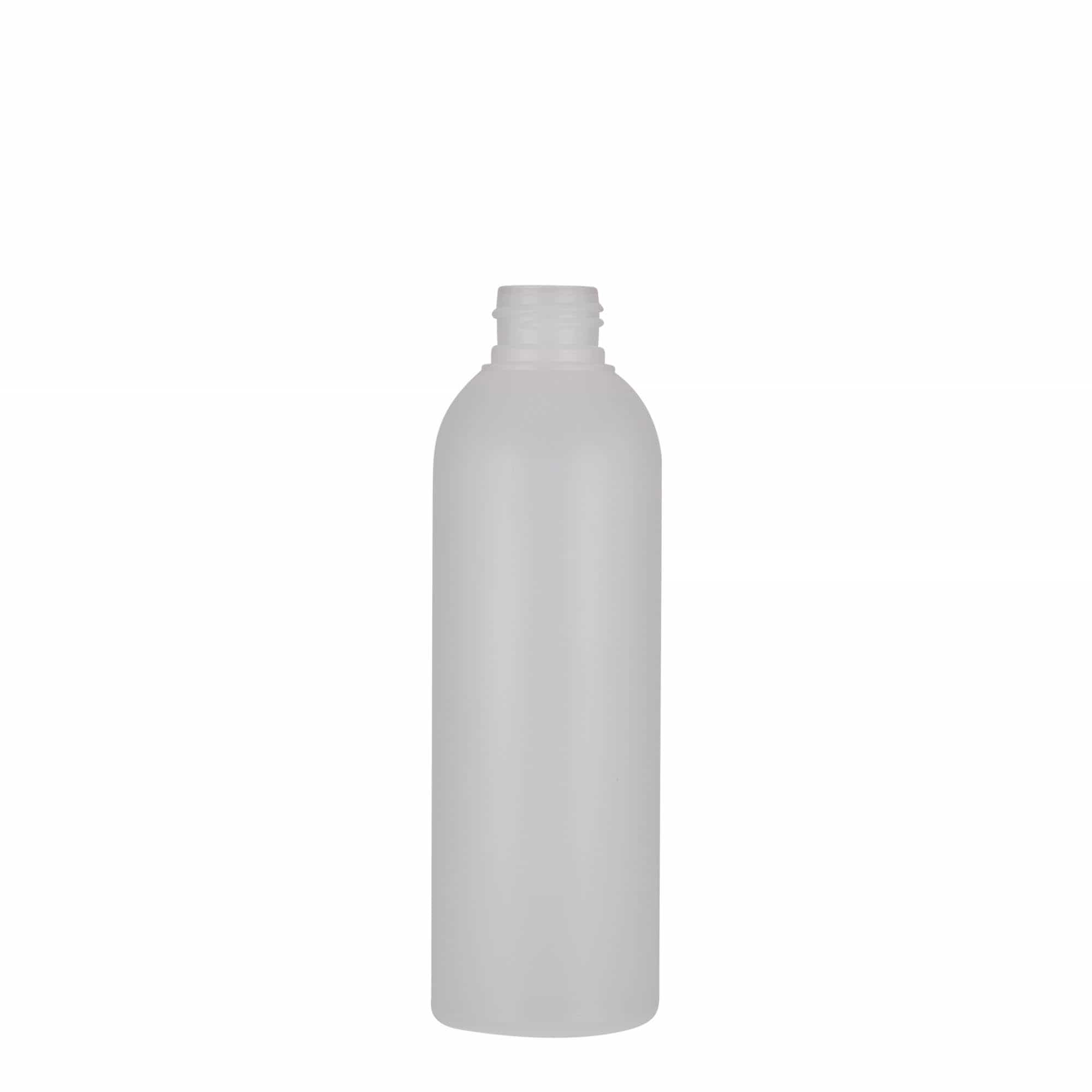 200 ml plastic bottle ‘Tuffy’, HDPE, natural, opening: 24/410
