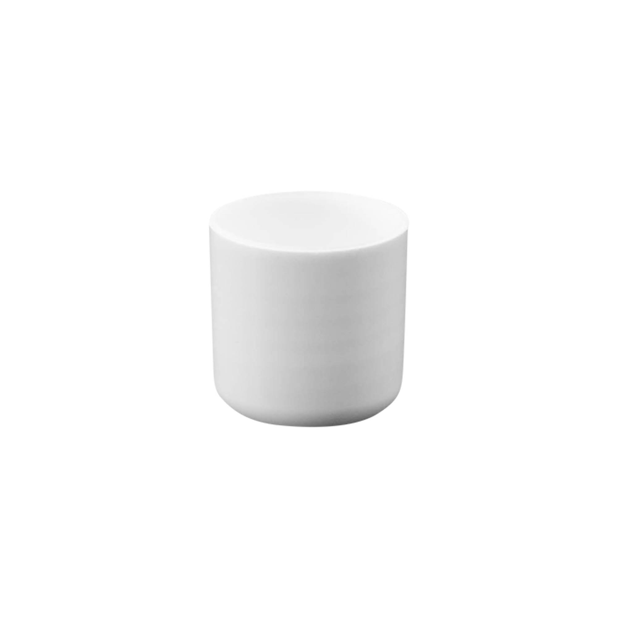 Screw cap with syringe insert, PP plastic, white, for opening: 24/410