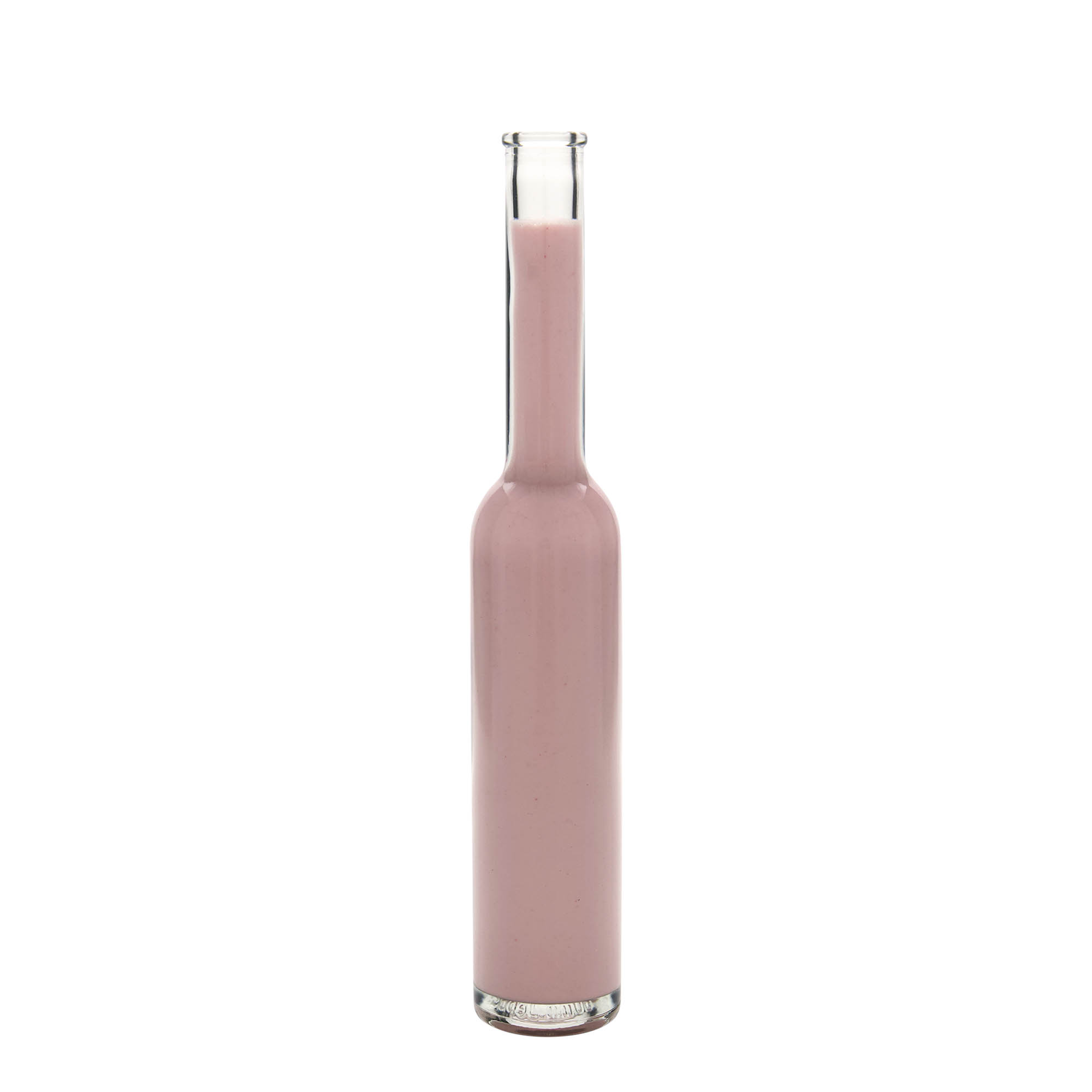 200 ml glass bottle 'Platina', opening: cork