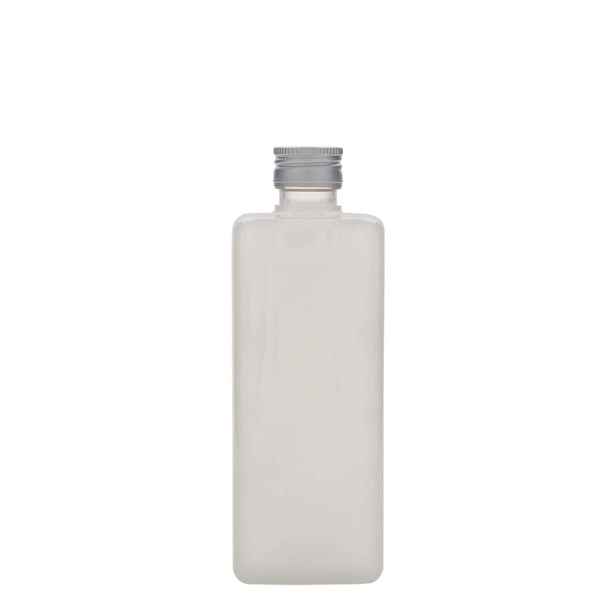 500 ml PET bottle ‘Karl’, square, plastic, opening: PP 28