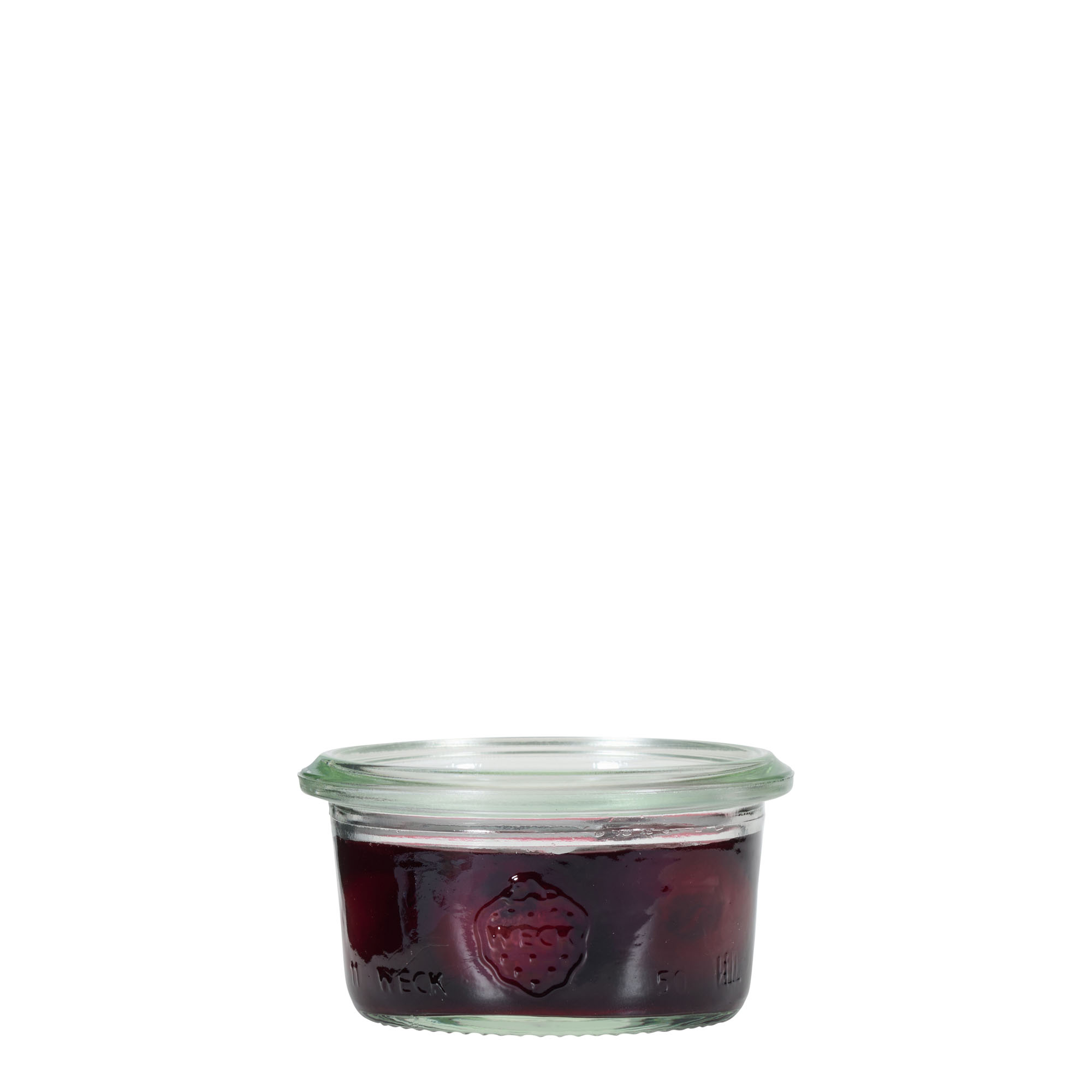 50 ml WECK cylindrical jar, closure: round rim