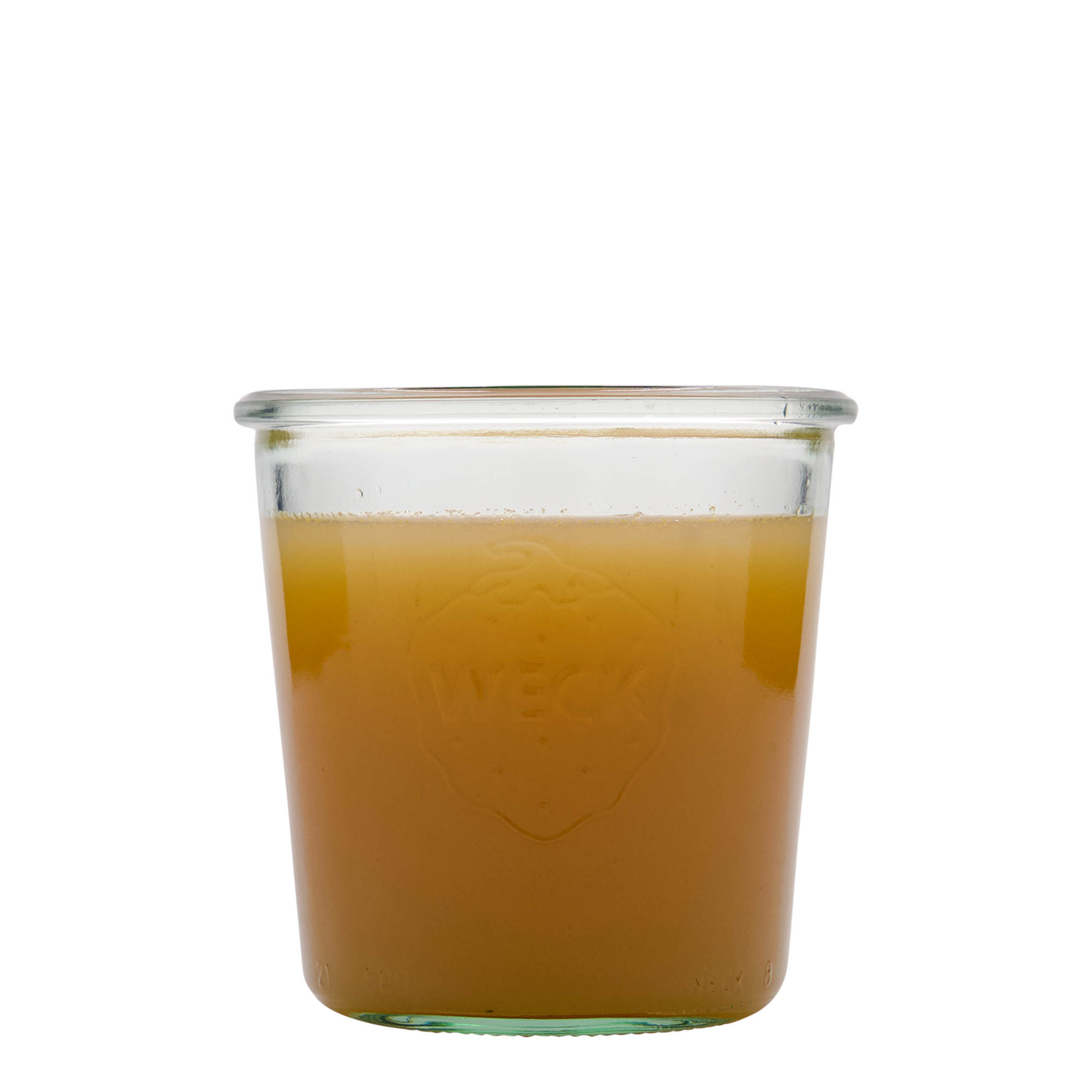 580 ml WECK inverted glass, opening: round rim