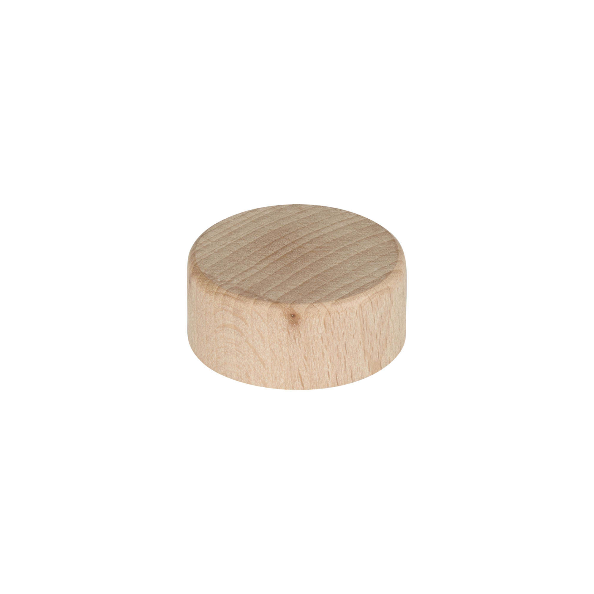 Screw cap, wood, beige, for neck: GPI 28/400