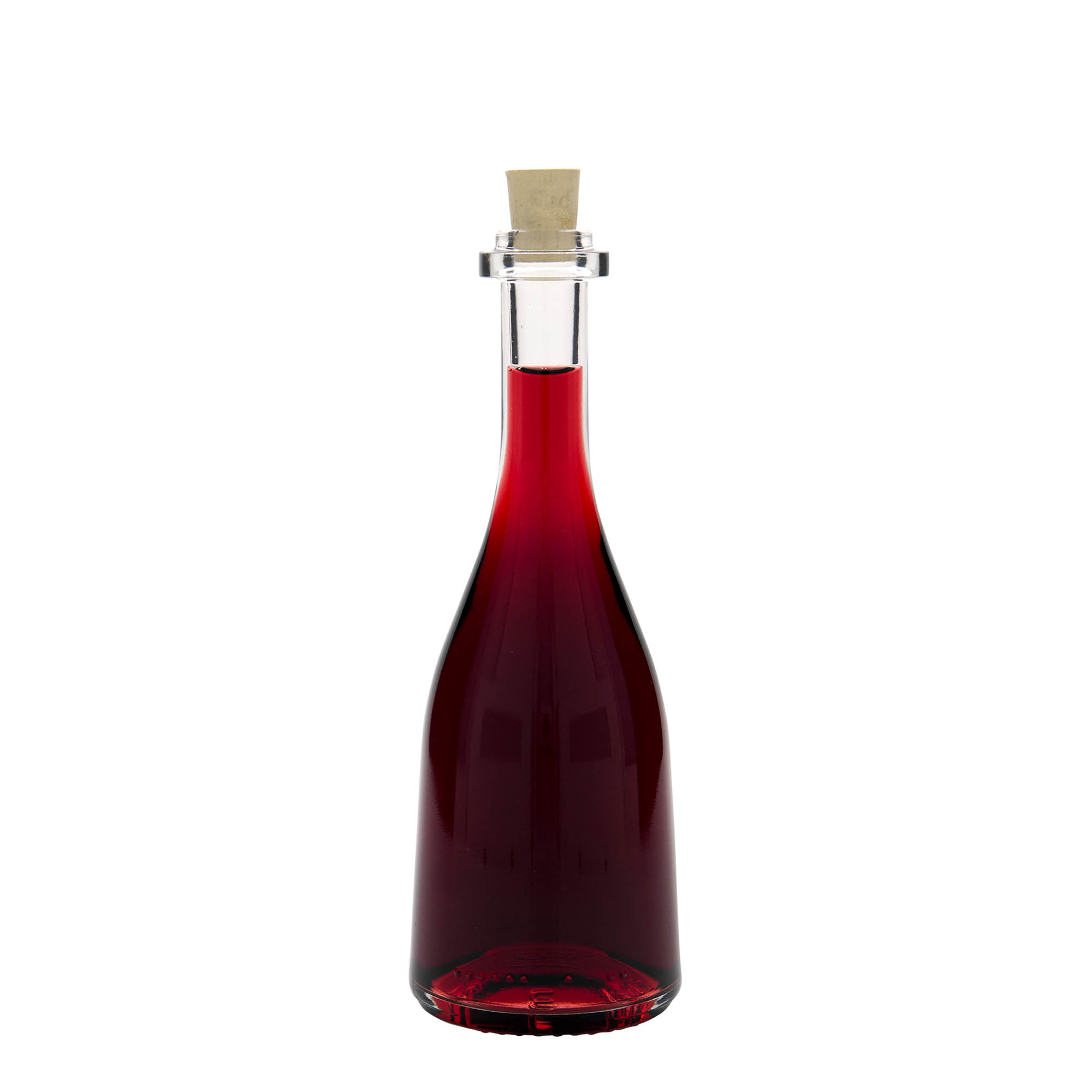200 ml glass bottle 'Rustica', opening: cork