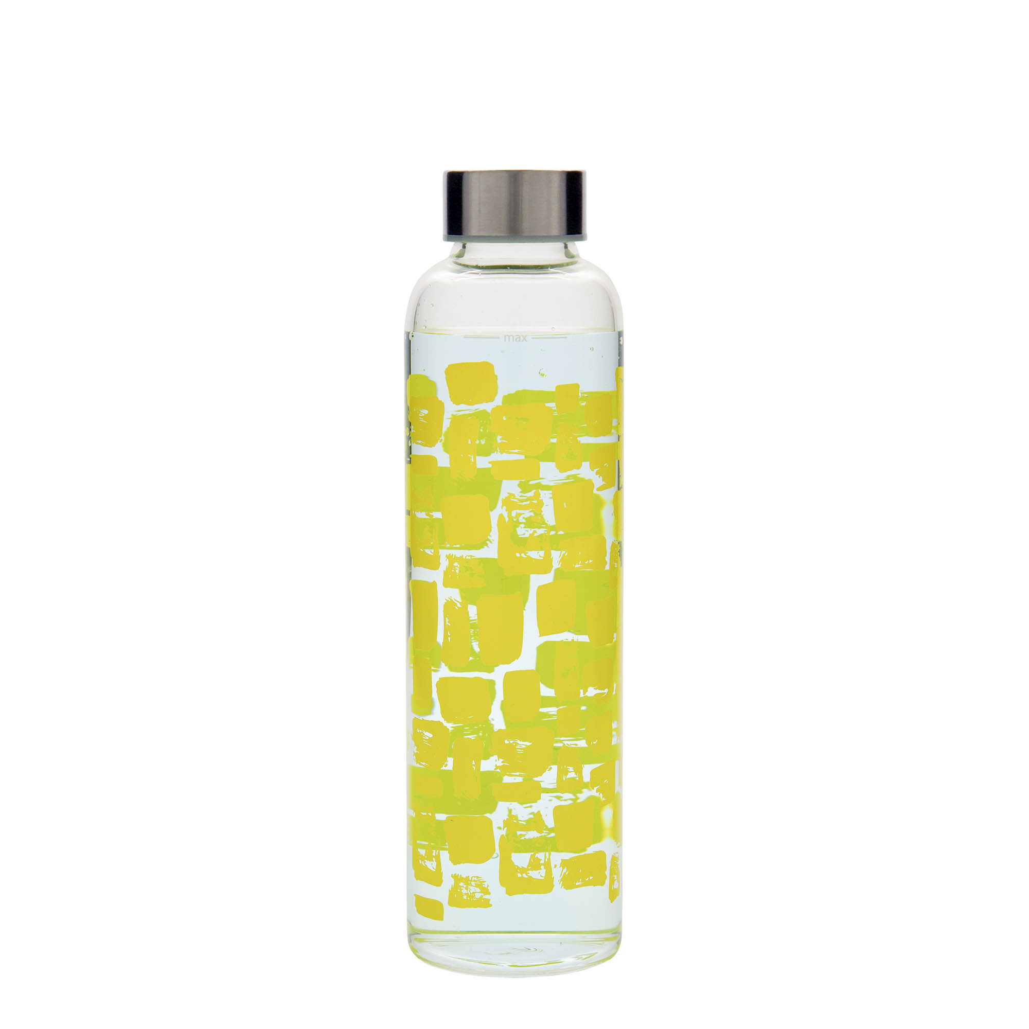 500 ml drinking bottle 'Perseus - Yellow Rectangles', opening: screw cap