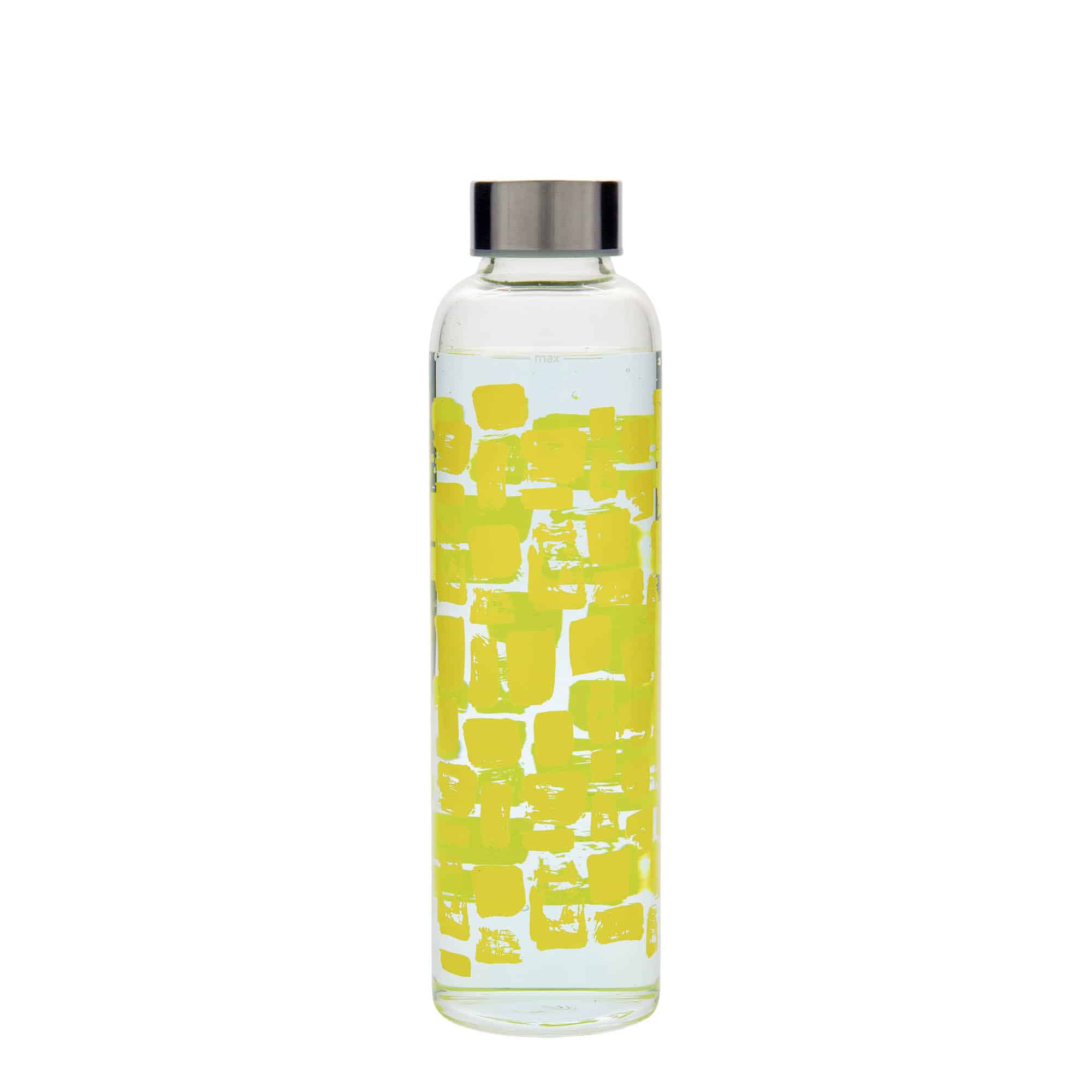 500 ml drinking bottle ‘Perseus - Yellow Rectangles’, opening: screw cap