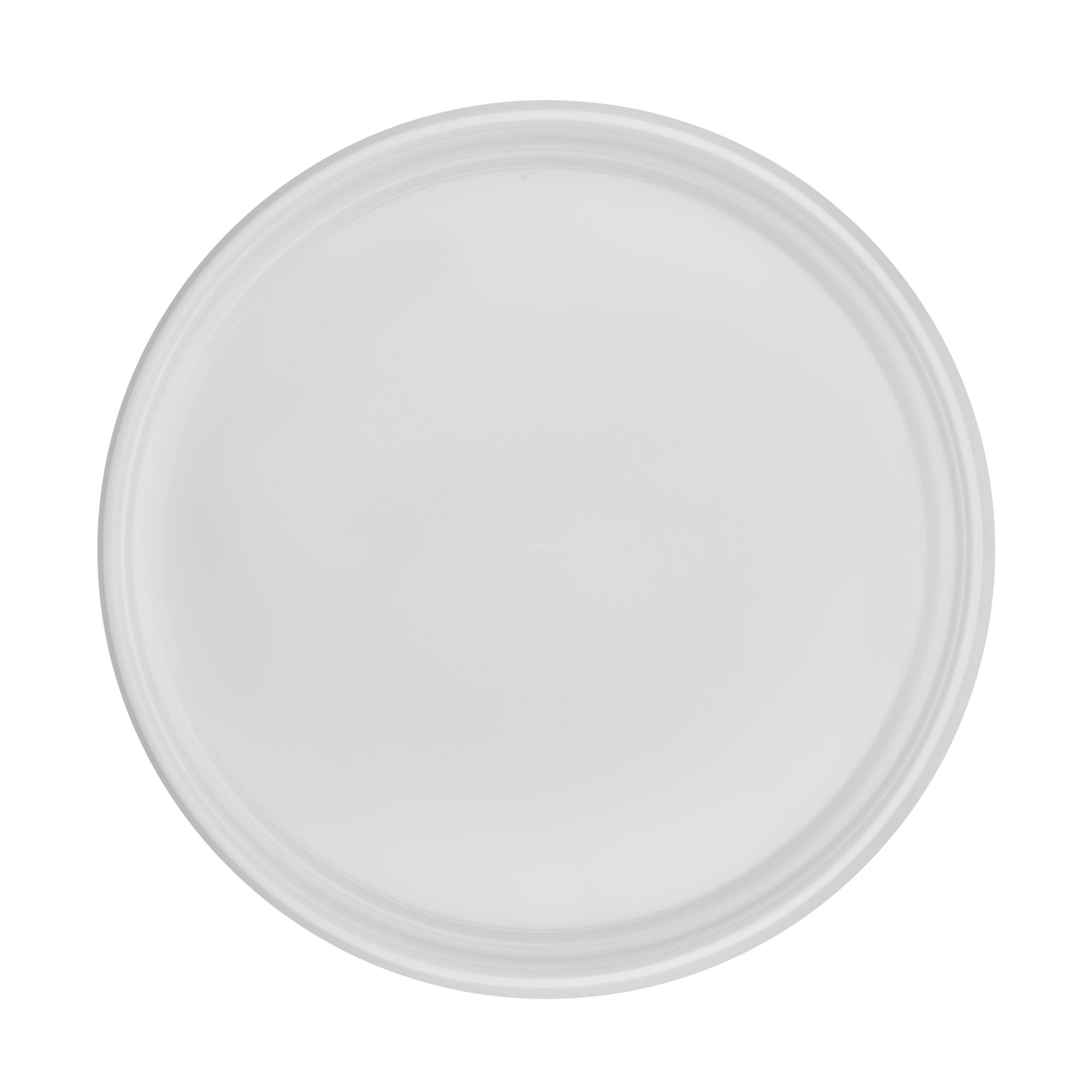 Lid for 30 l bucket, PP plastic, white