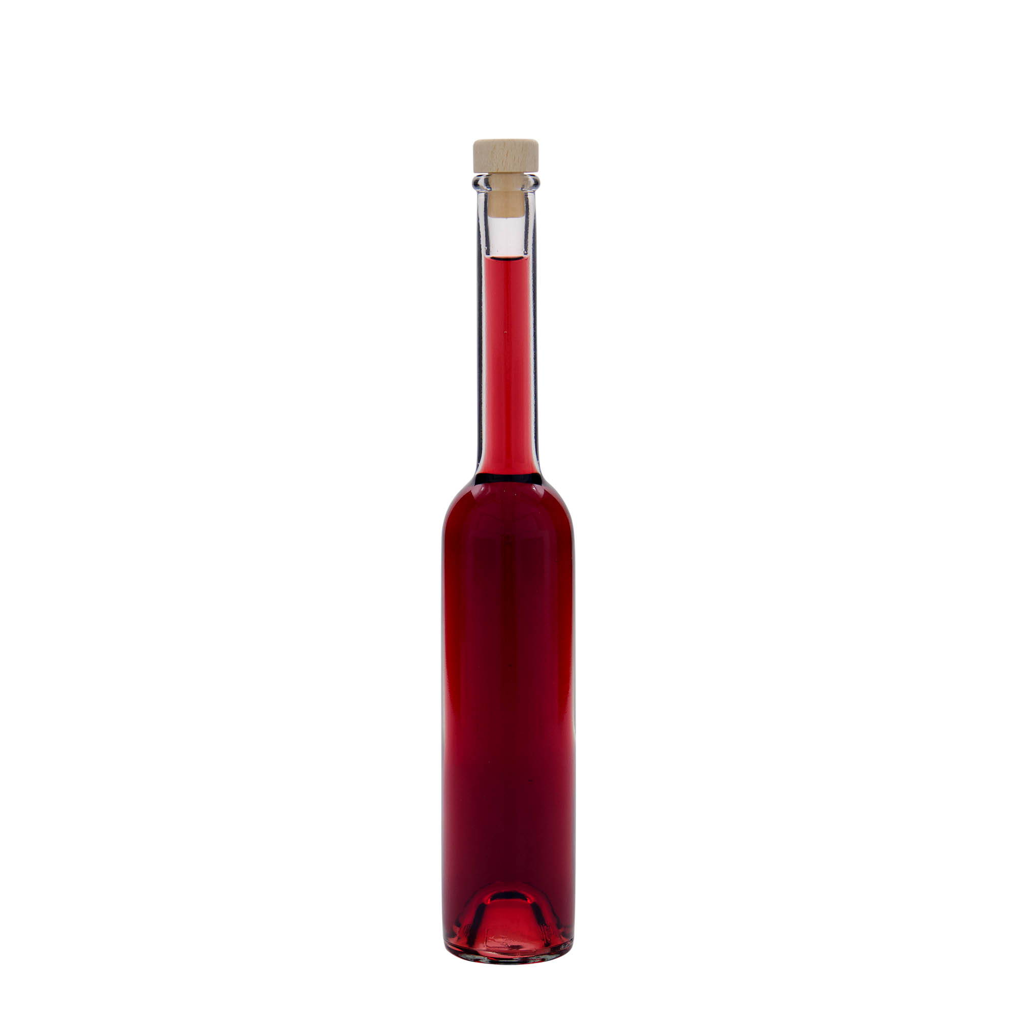 100 ml glass bottle ‘Platina’, opening: cork