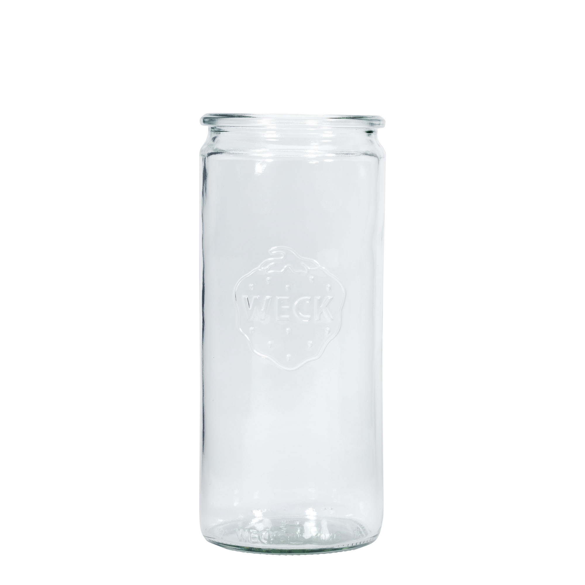 1,040 ml WECK cylinder glass, opening: round rim