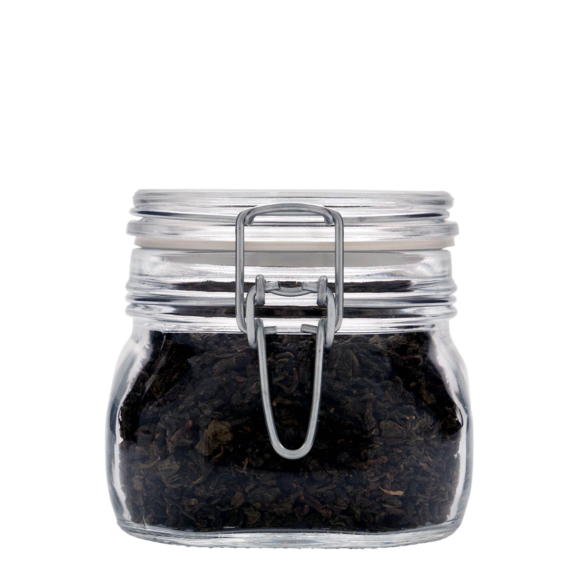 500 ml wire bail jar 'Fido', square, opening: wire bail closure 500 ml wire bail jar 'Fido', square, opening: wire bail closure