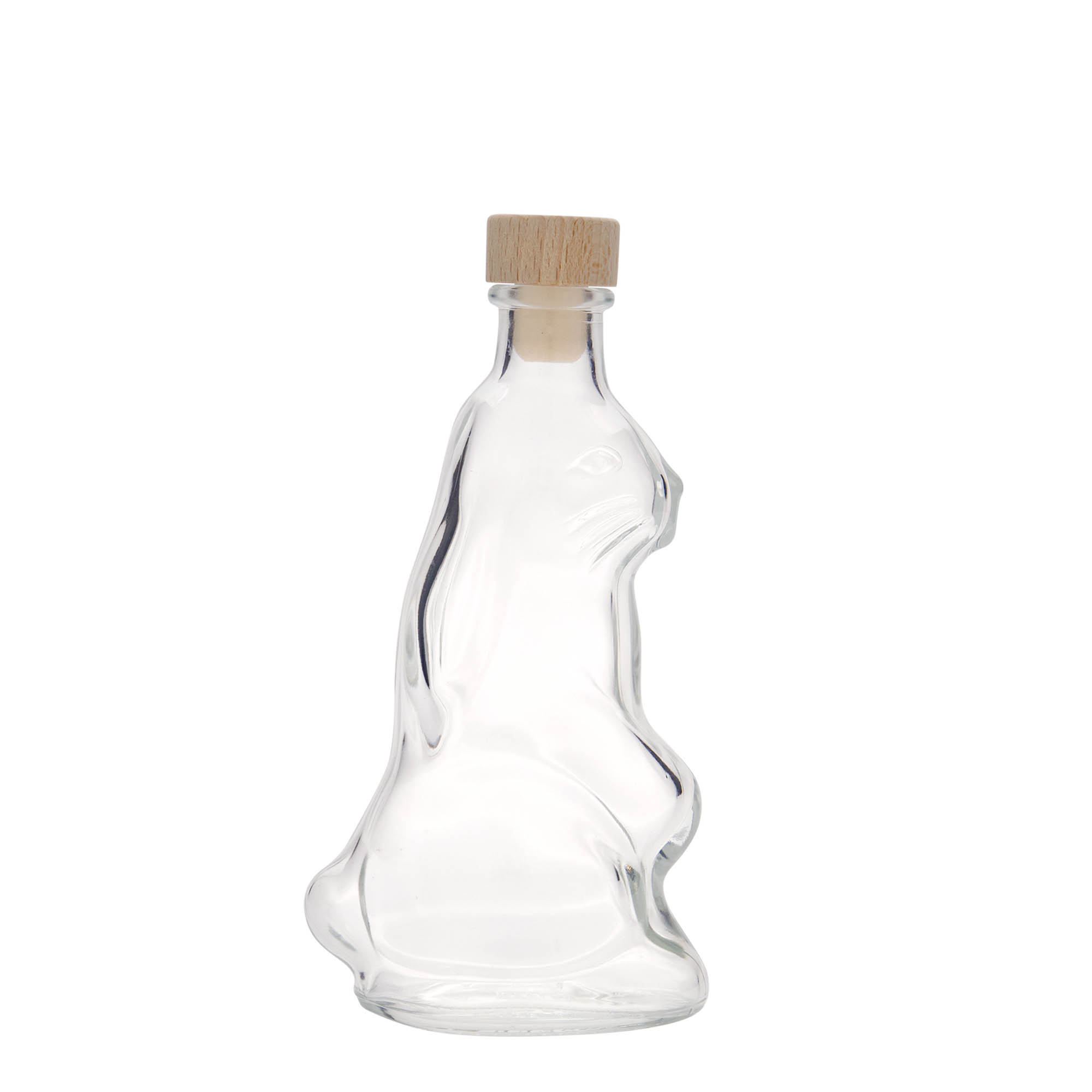 200 ml glass bottle 'Rabbit', opening: cork 200 ml glass bottle 'Rabbit', opening: cork