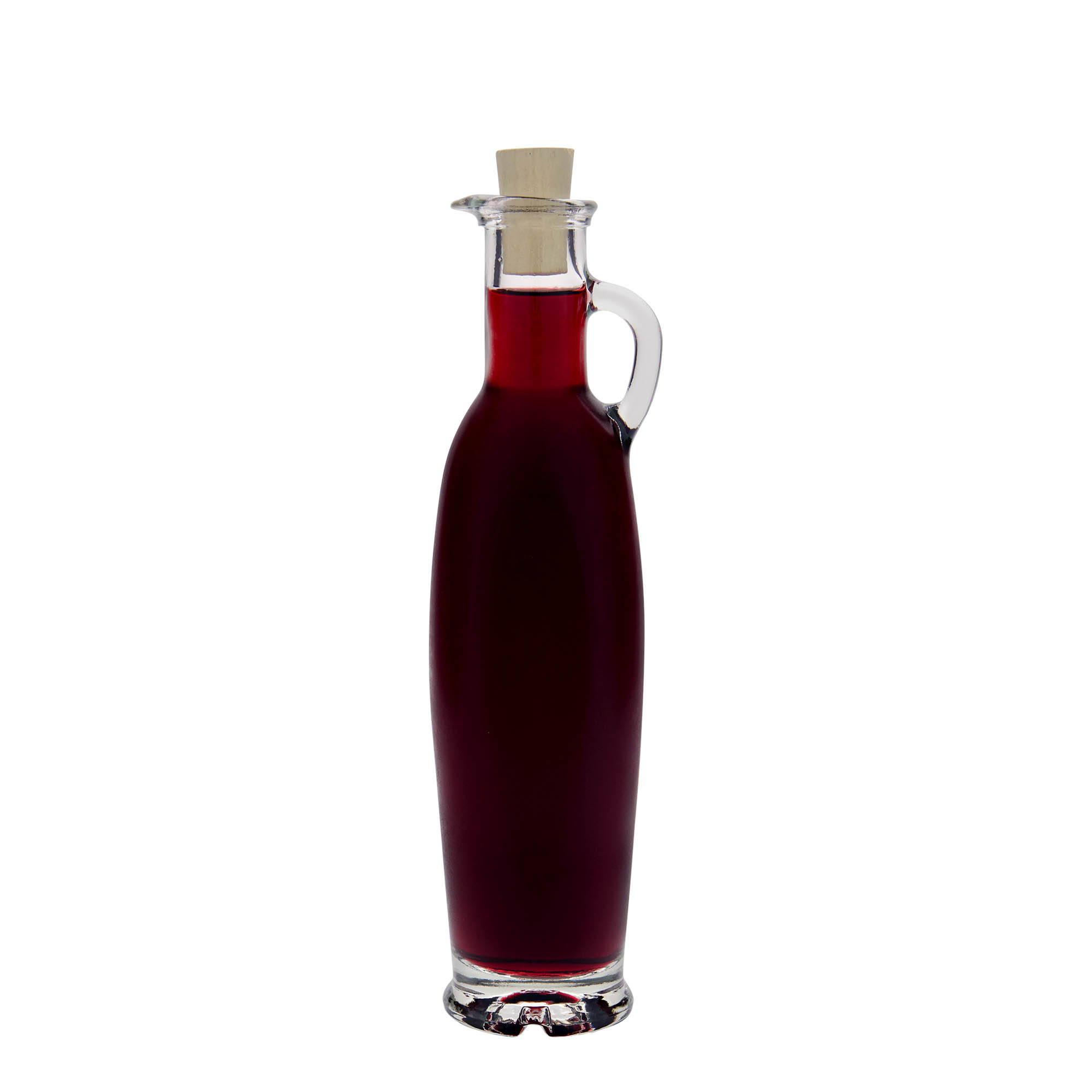 250 ml glass bottle 'Simona', opening: cork